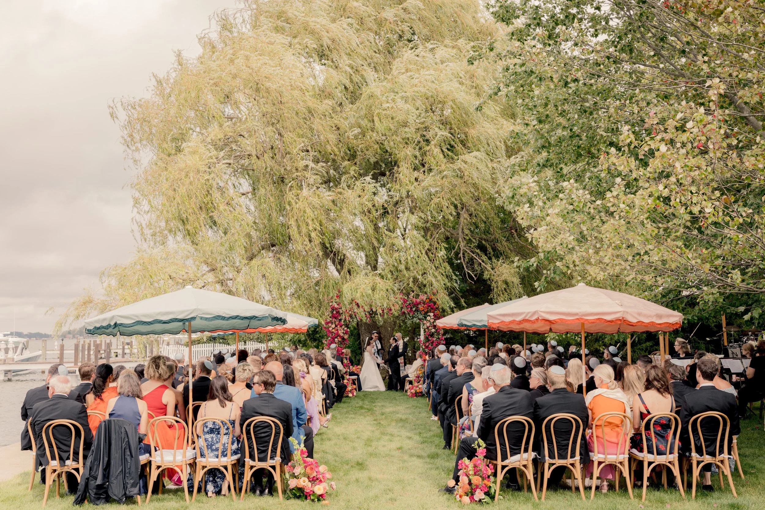 Michigan Lakeside Wedding Ceremony Rentals | Arielle Teft Photography
