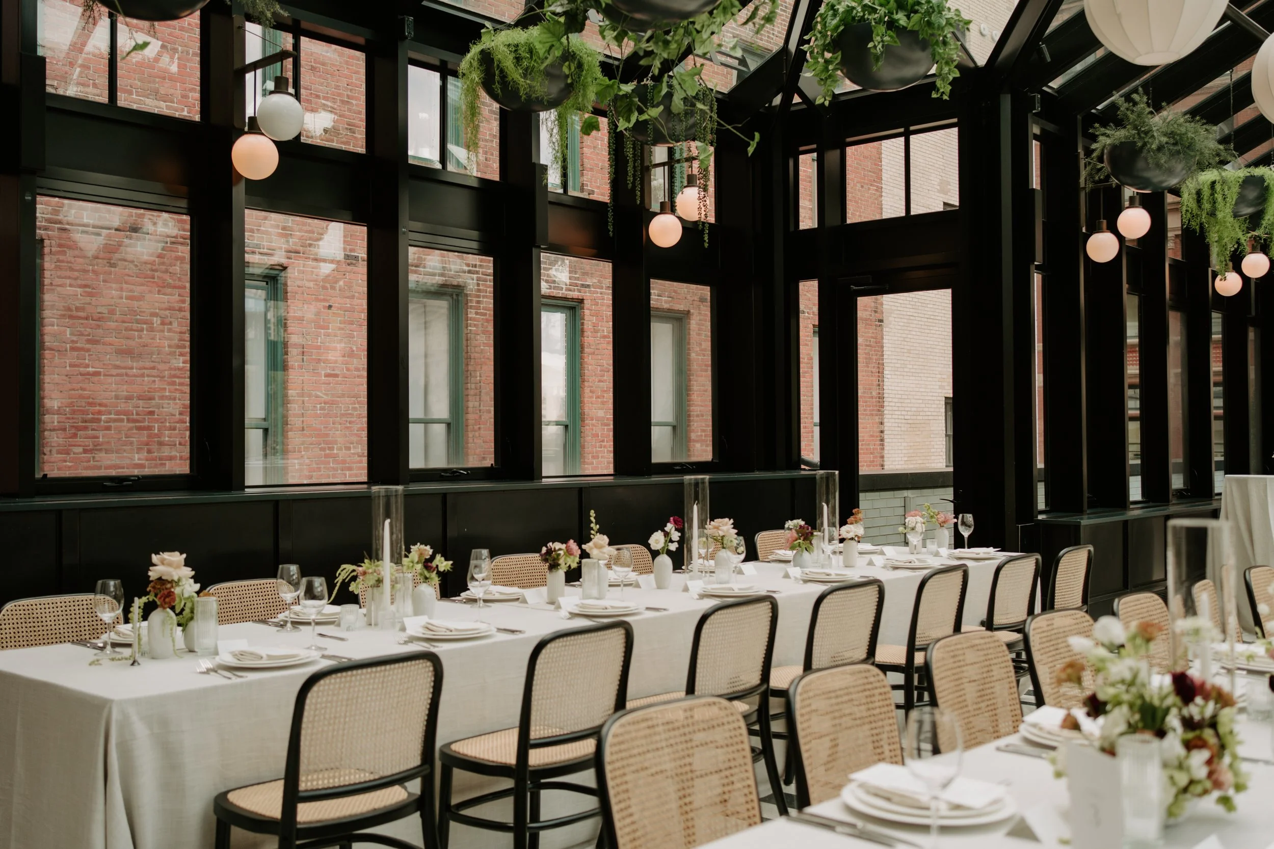 Shinola Hotel Wedding Chair Rentals | Diffuse Media