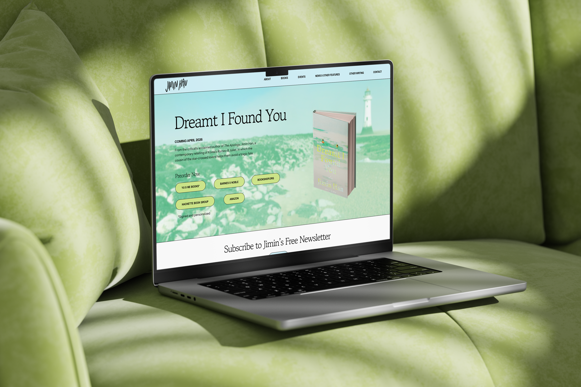 JIMIN HAN AUTHOR WEBSITE