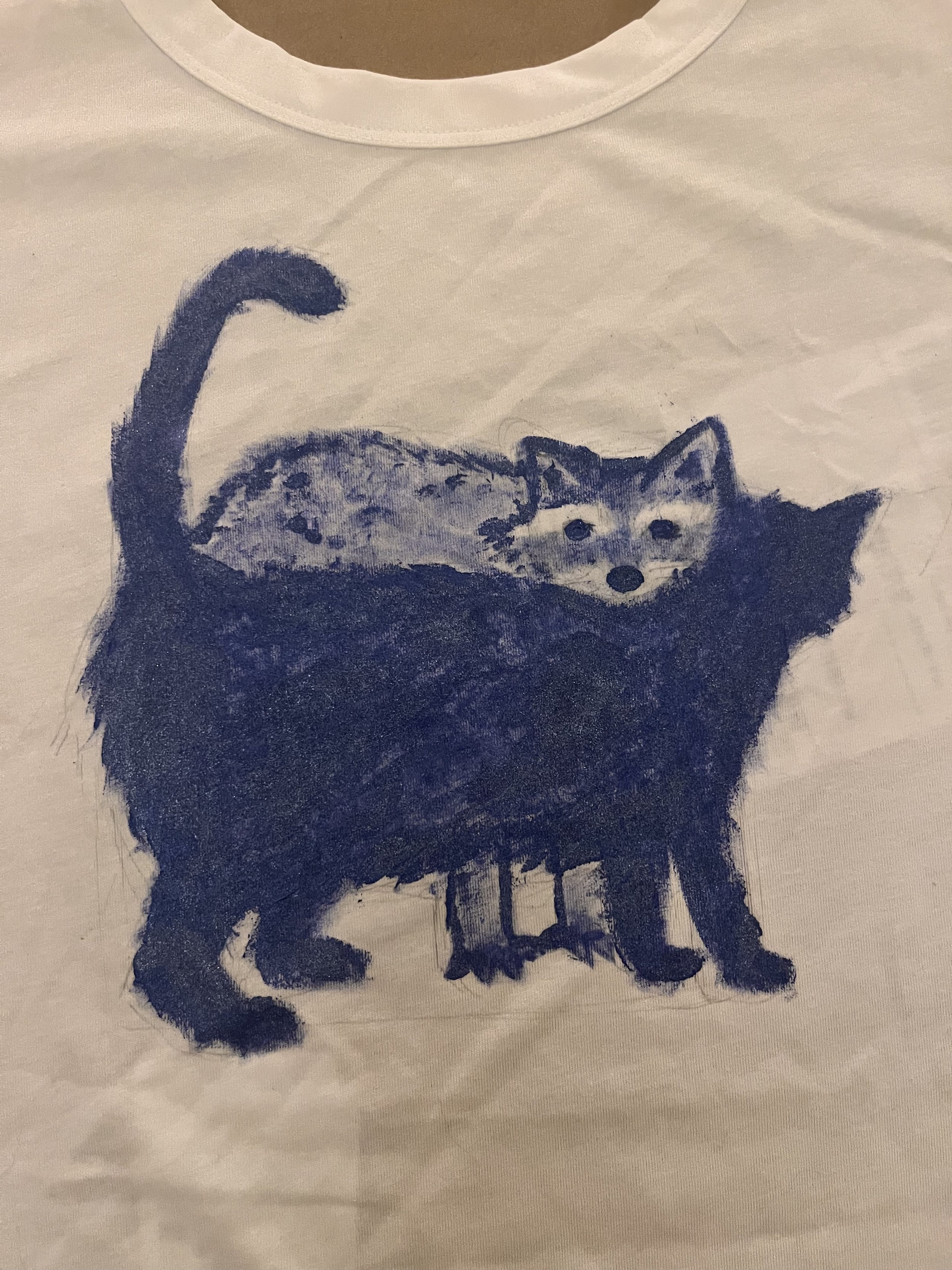 besties t-shirt, close-up