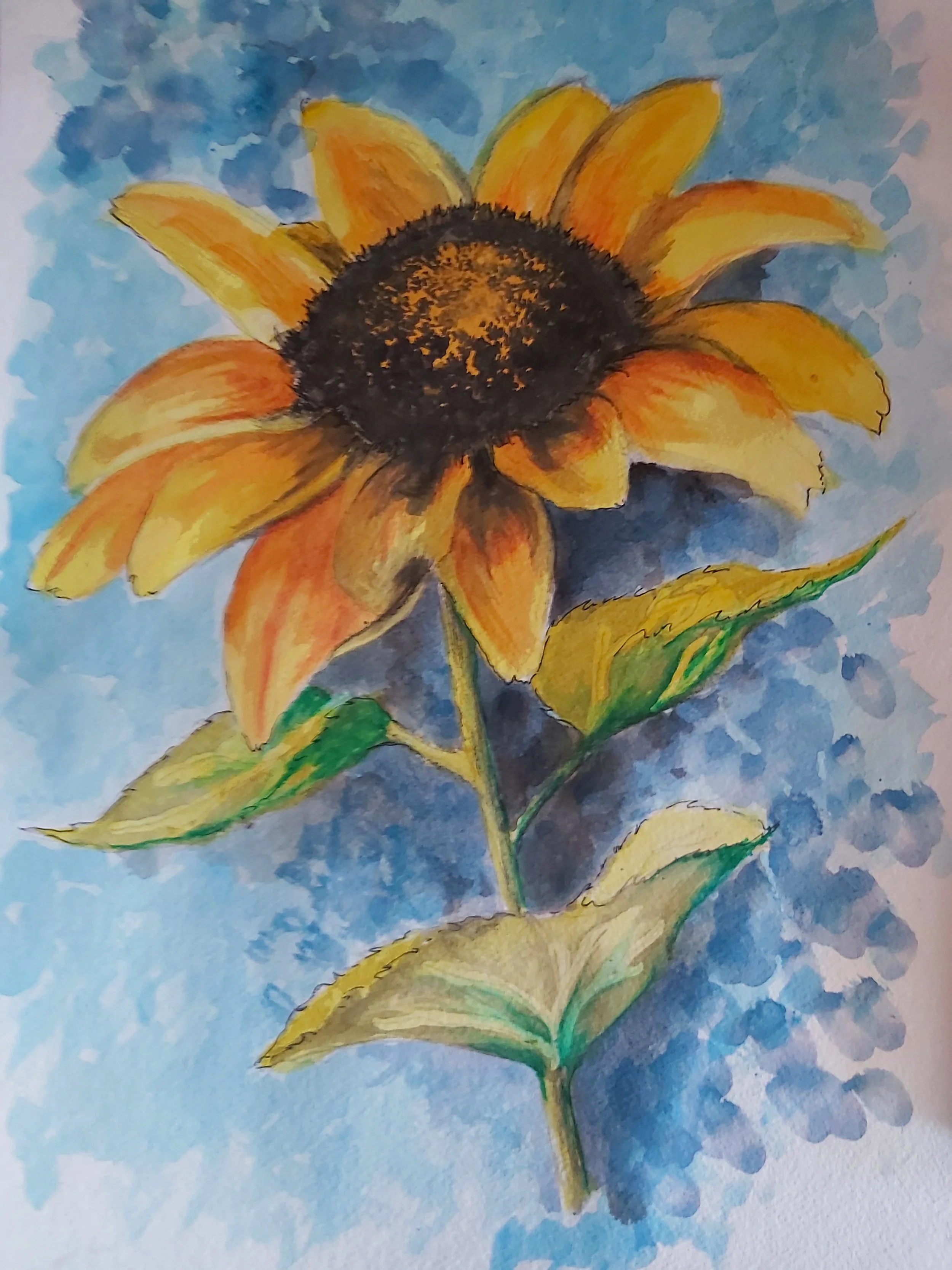 Watercolours on Canvas, with Pam Duncan and Marilyn Nevills