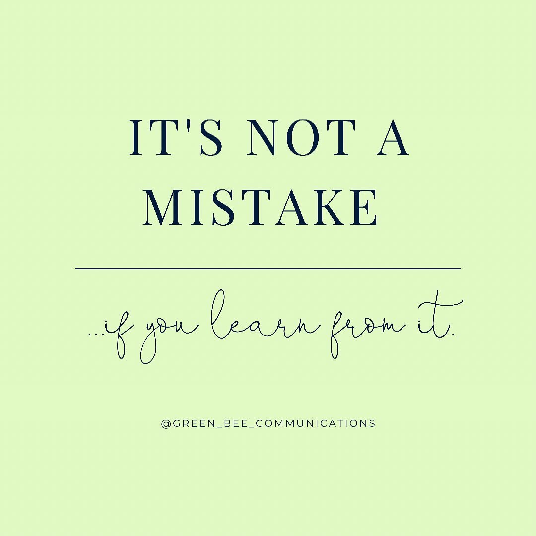 After my first year of business, I can honestly say that I made a few mistakes. I&rsquo;m happy I made them.⠀
⠀
I&rsquo;ve learned so much from these experiences - more so than if I&rsquo;d done everything perfectly from the start.⠀
⠀
The fact is, no