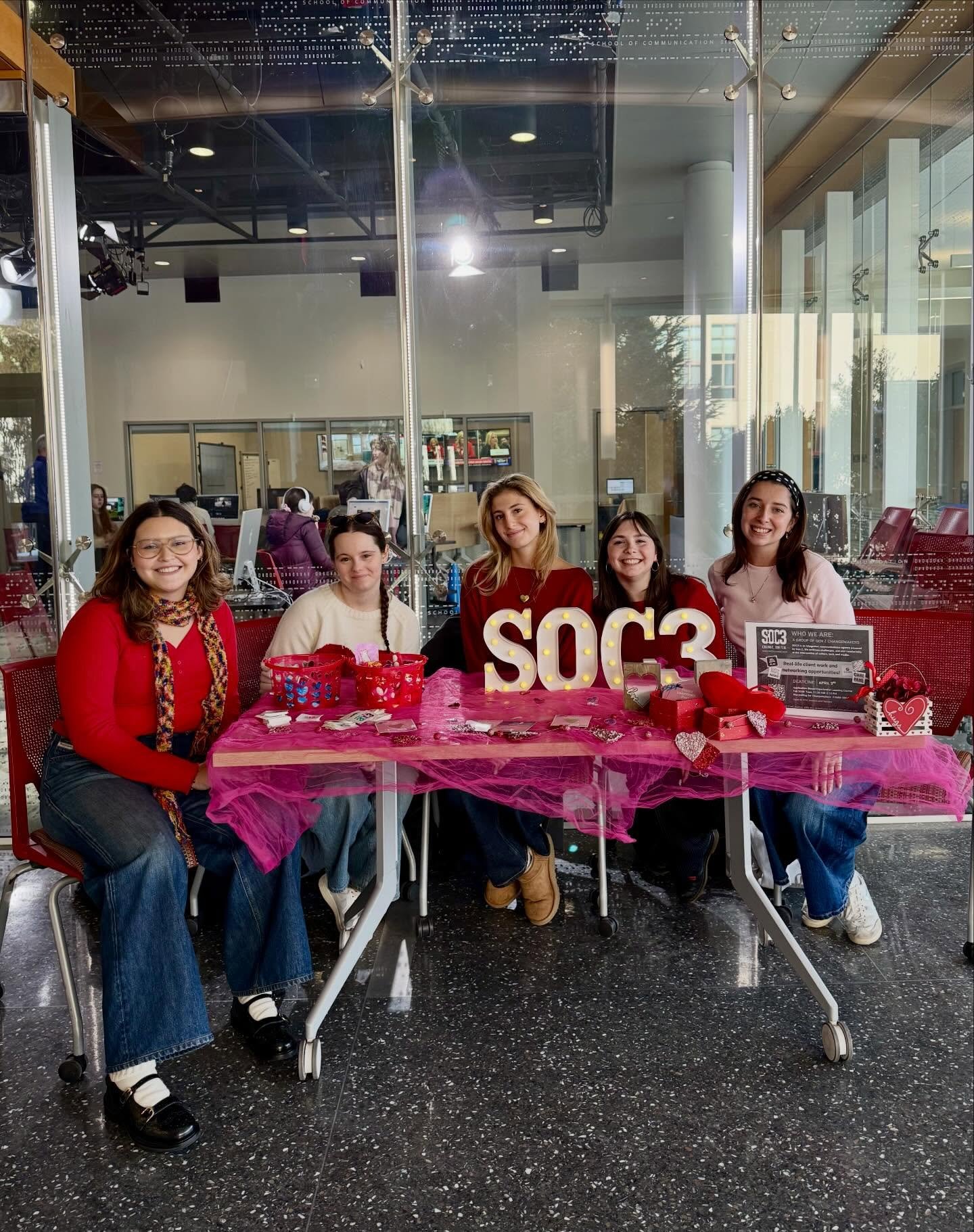 We loved meeting everyone yesterday at our SOC3 Valentine&rsquo;s Day Scratch-Off Event! 

Thank you for joining us, and stay tuned for more events to come! 🤩

#AmericanUniversity #SOC3 #ValentinesDay #studentagency @ausoc