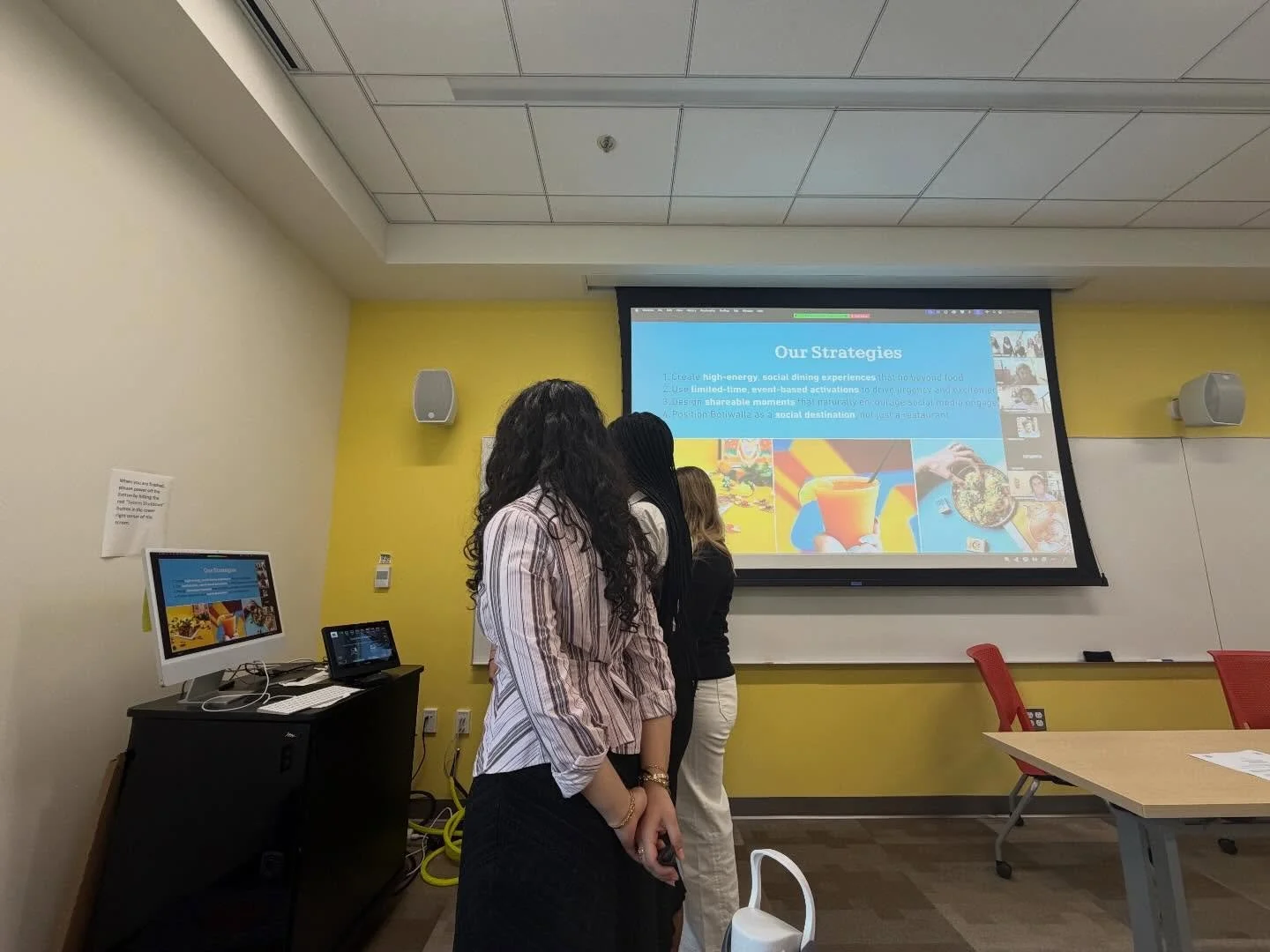 SOC3 Cohort 8 had such an amazing time presenting our final deliverables to the @chaipanidc creative team with ideas for their new @botiwalladc location. Their feedback was so kind, and extremely valuable. It was so rewarding to see our hard work thr