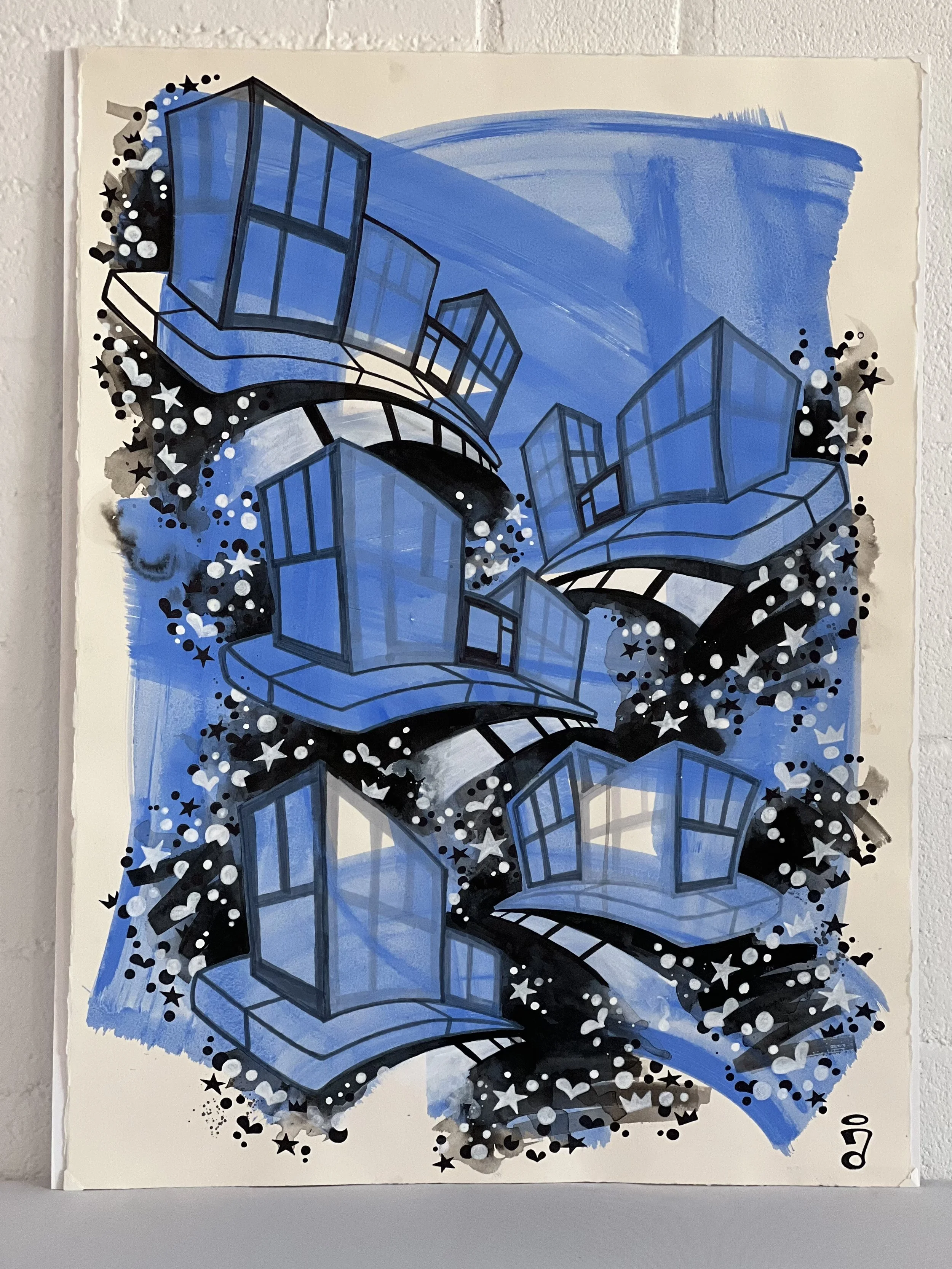 Adam Suerte - "Brooklyn City Scape 1"