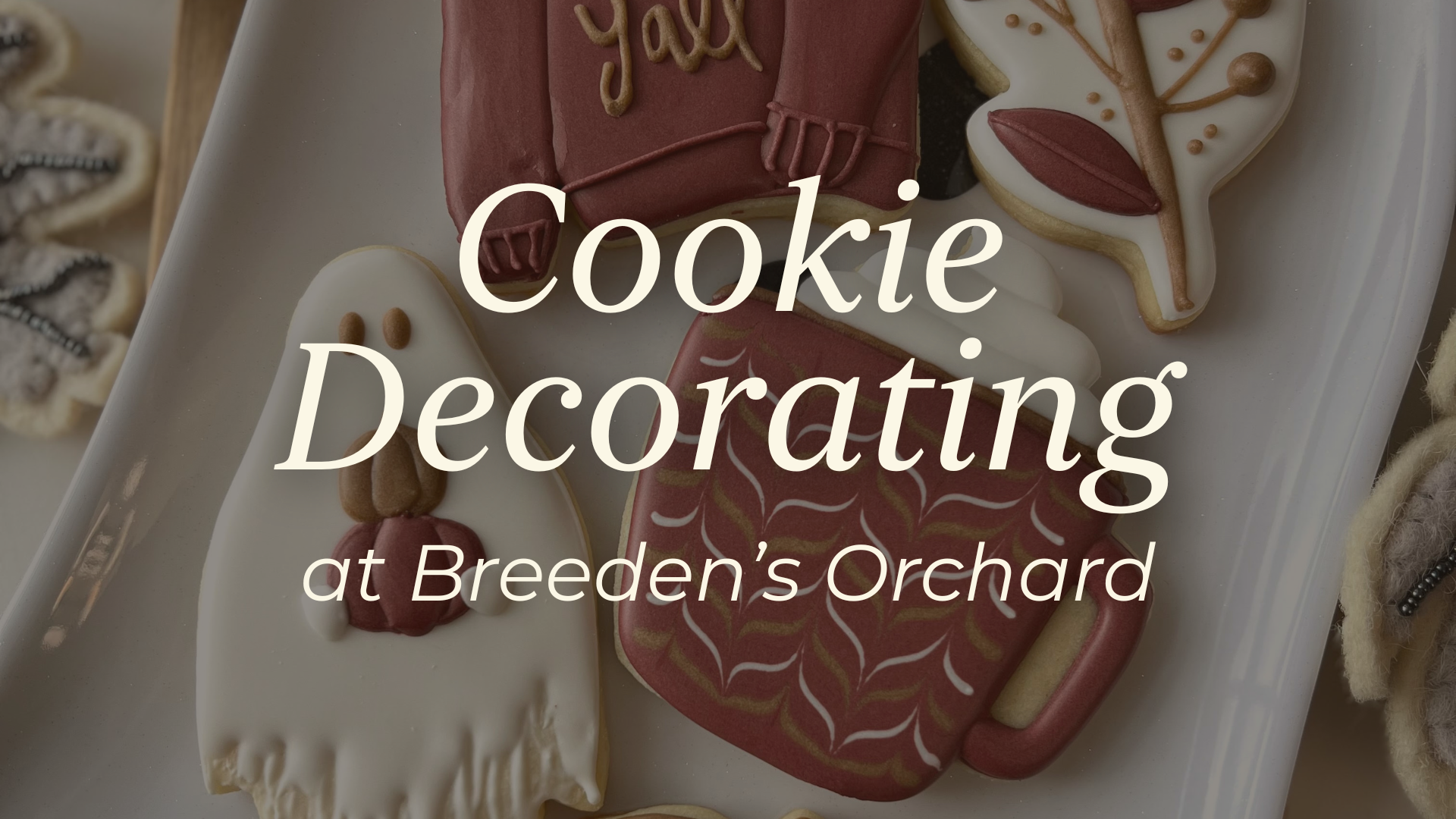 Cookie Decorating Class