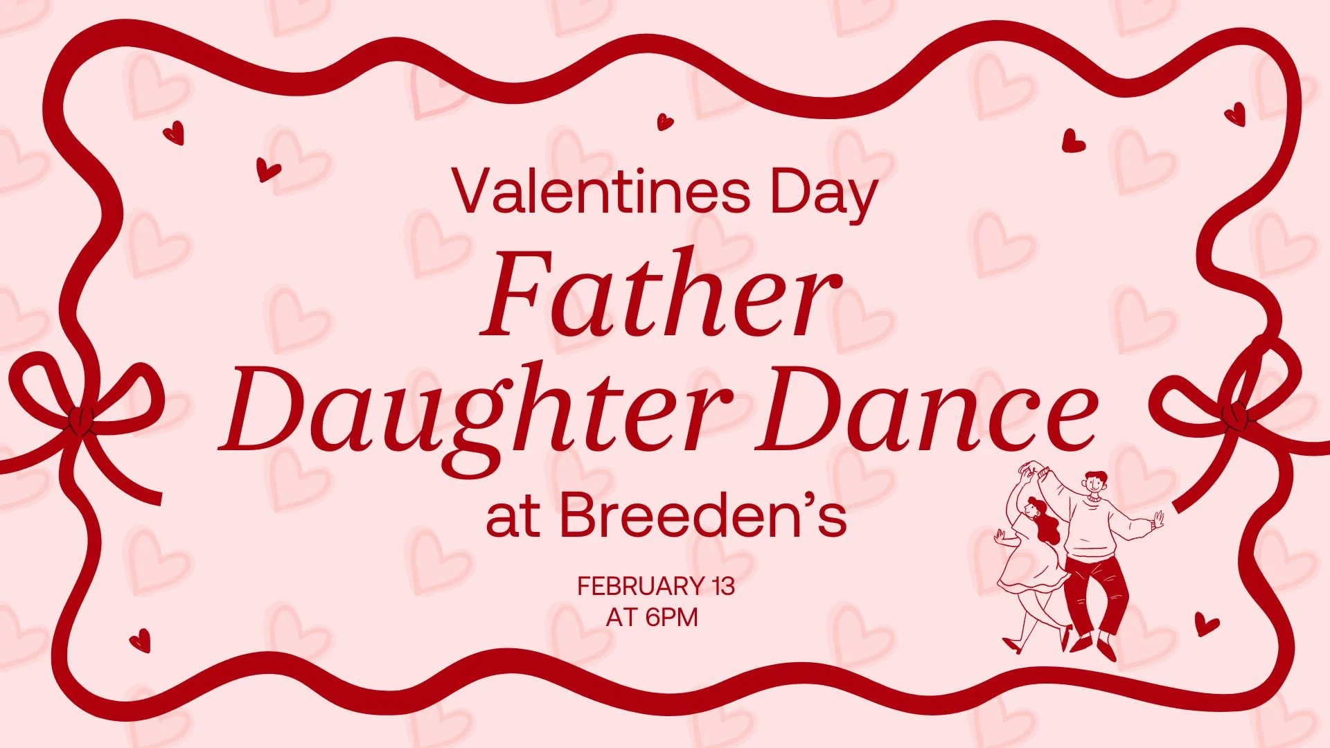 Valentine's Day Father Daughter Dance