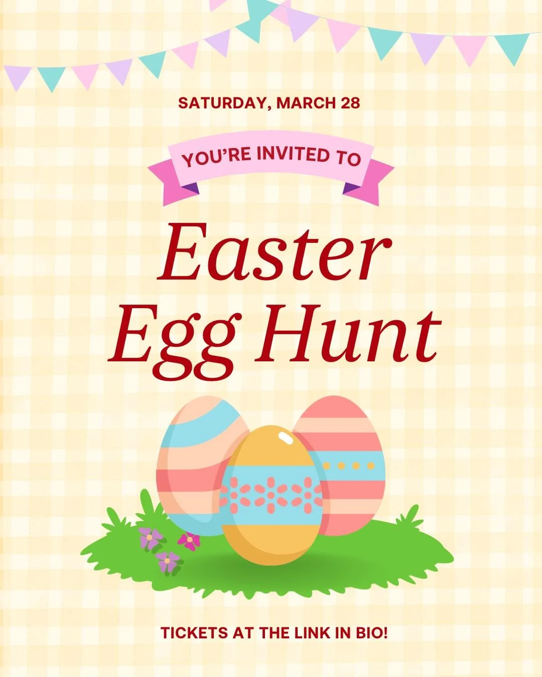 Easter is almost here! Join us for our annual Easter Egg Hunt - a full day of spring fun on the farm with timed hunts by age group, baby animals, festive activities, and plenty of sweet seasonal moments. 🌸

Your Egg Hunt ticket includes your schedul