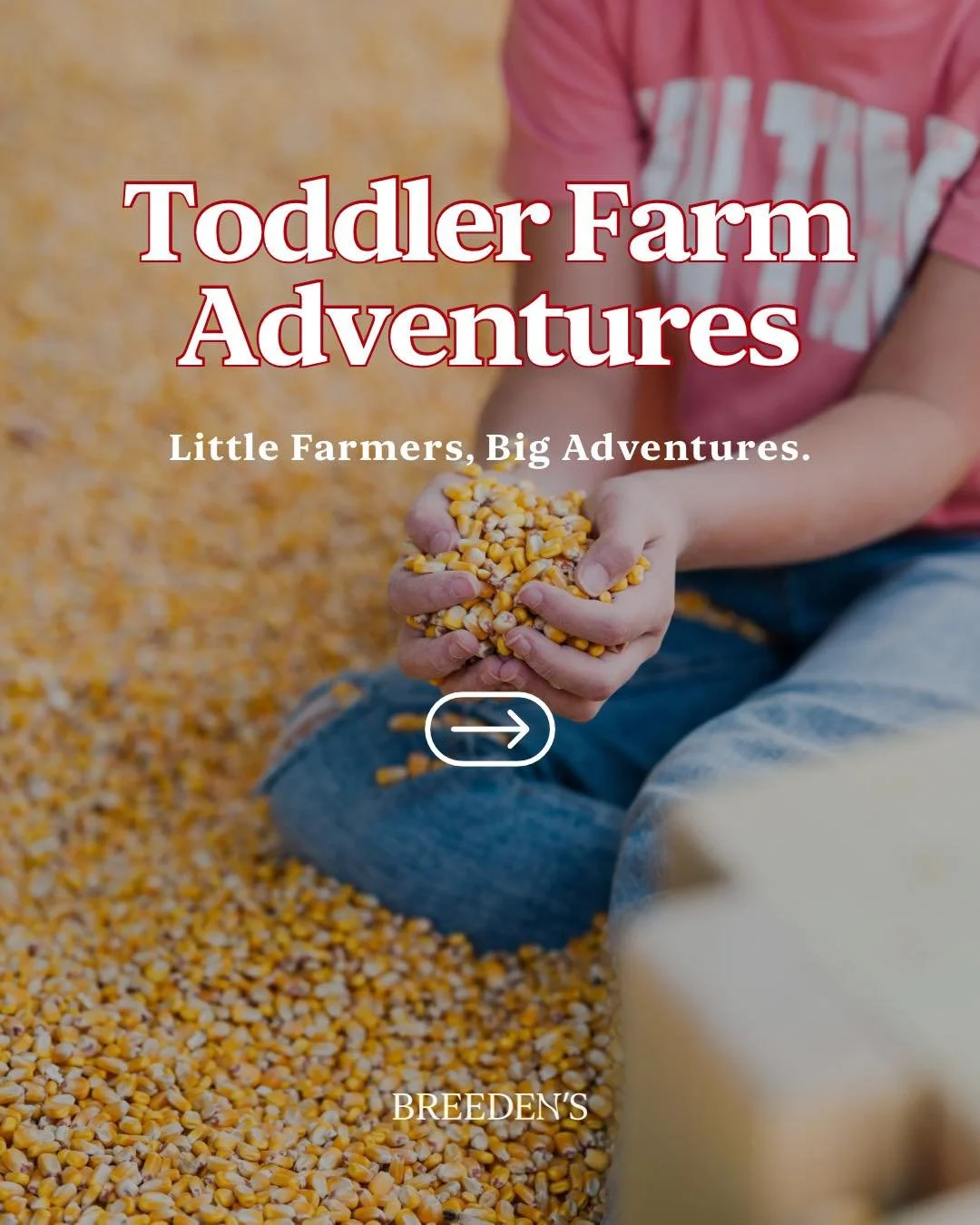 Welcome to Toddler Farm Adventures at Breeden&rsquo;s. 🚜

A hands-on farm experience designed for little ones to explore, play, and learn through nature. Perfect for curious little explorers - swipe through for more information and registration deta