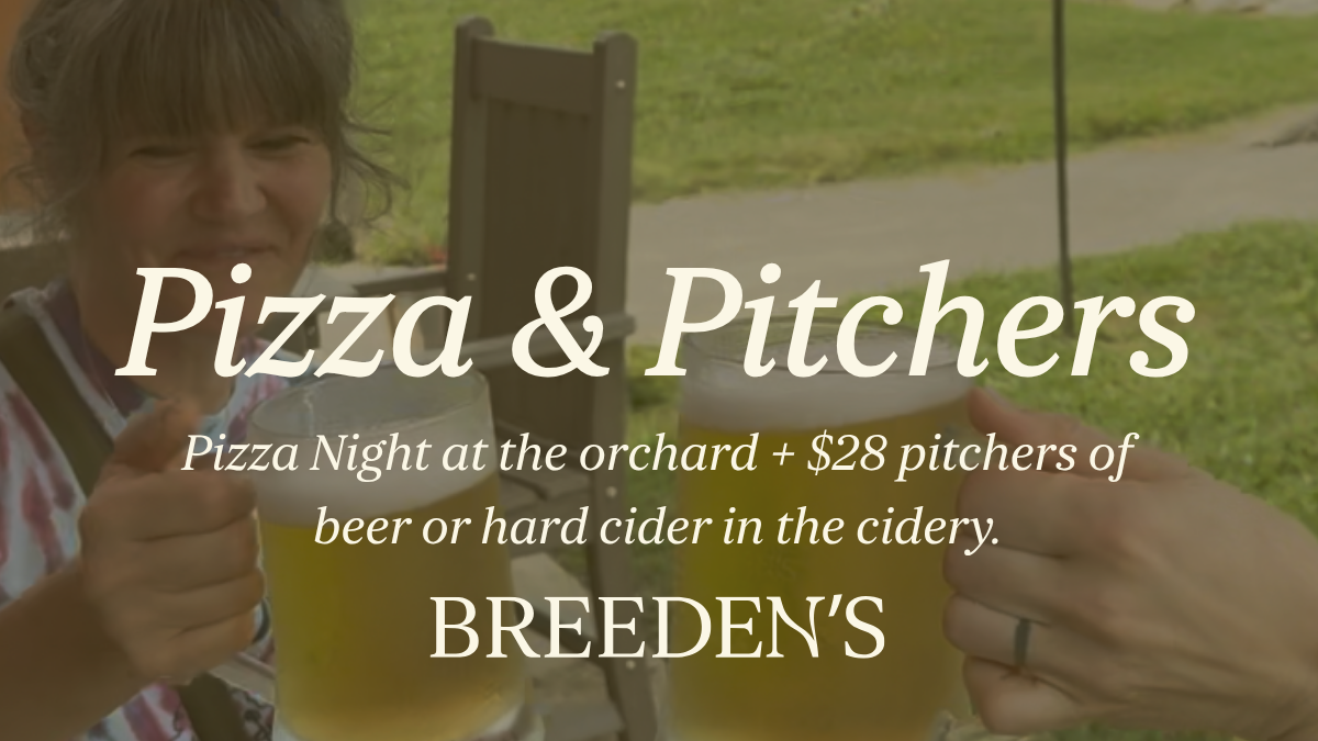 Pizza & Pitchers Thursdays