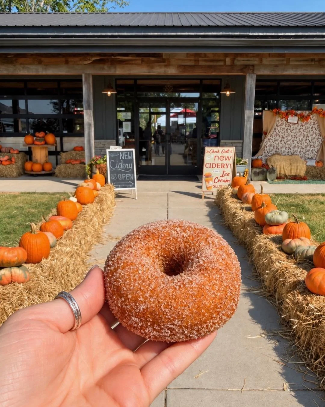 Apple cider donut season deserves its own post. 🍎🍩

Fresh, warm, and pretty hard to pass up when you&rsquo;re at the orchard. Consider this your reminder to grab an apple cider donut (or two) on your next Breeden&rsquo;s visit. 👀✨

#BreedensOrchar