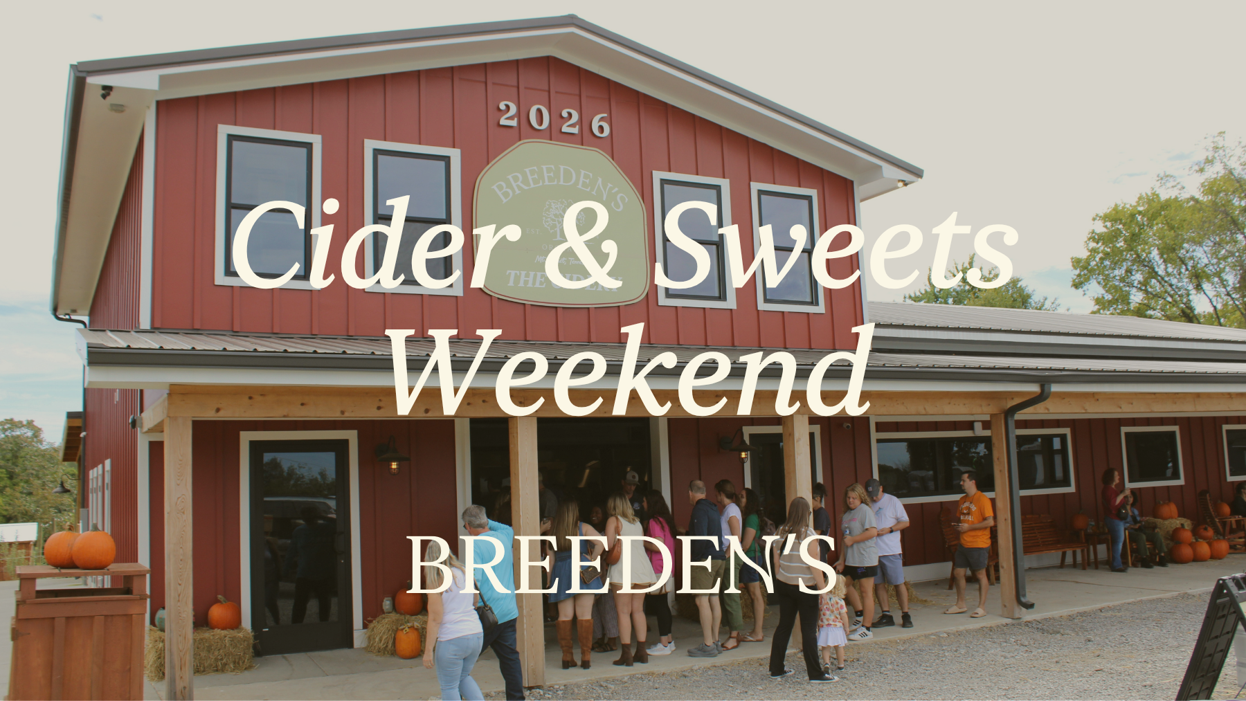 Cider & Sweets Weekend