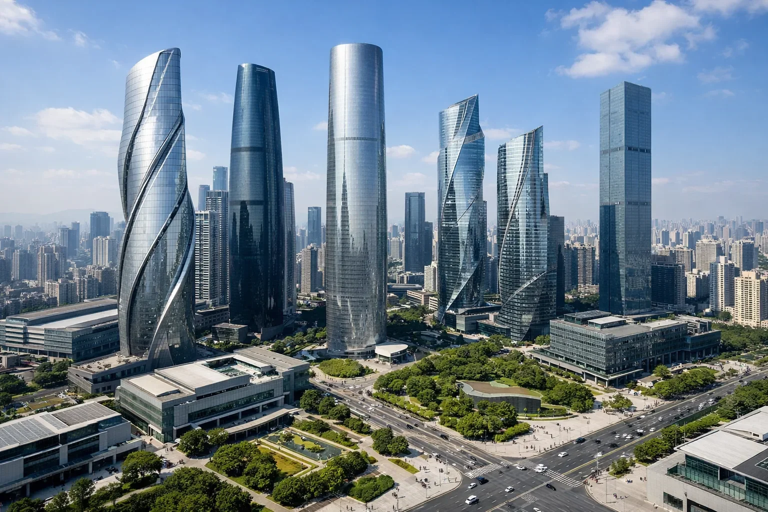 Urban city planning and architectural design project by Vidastudio