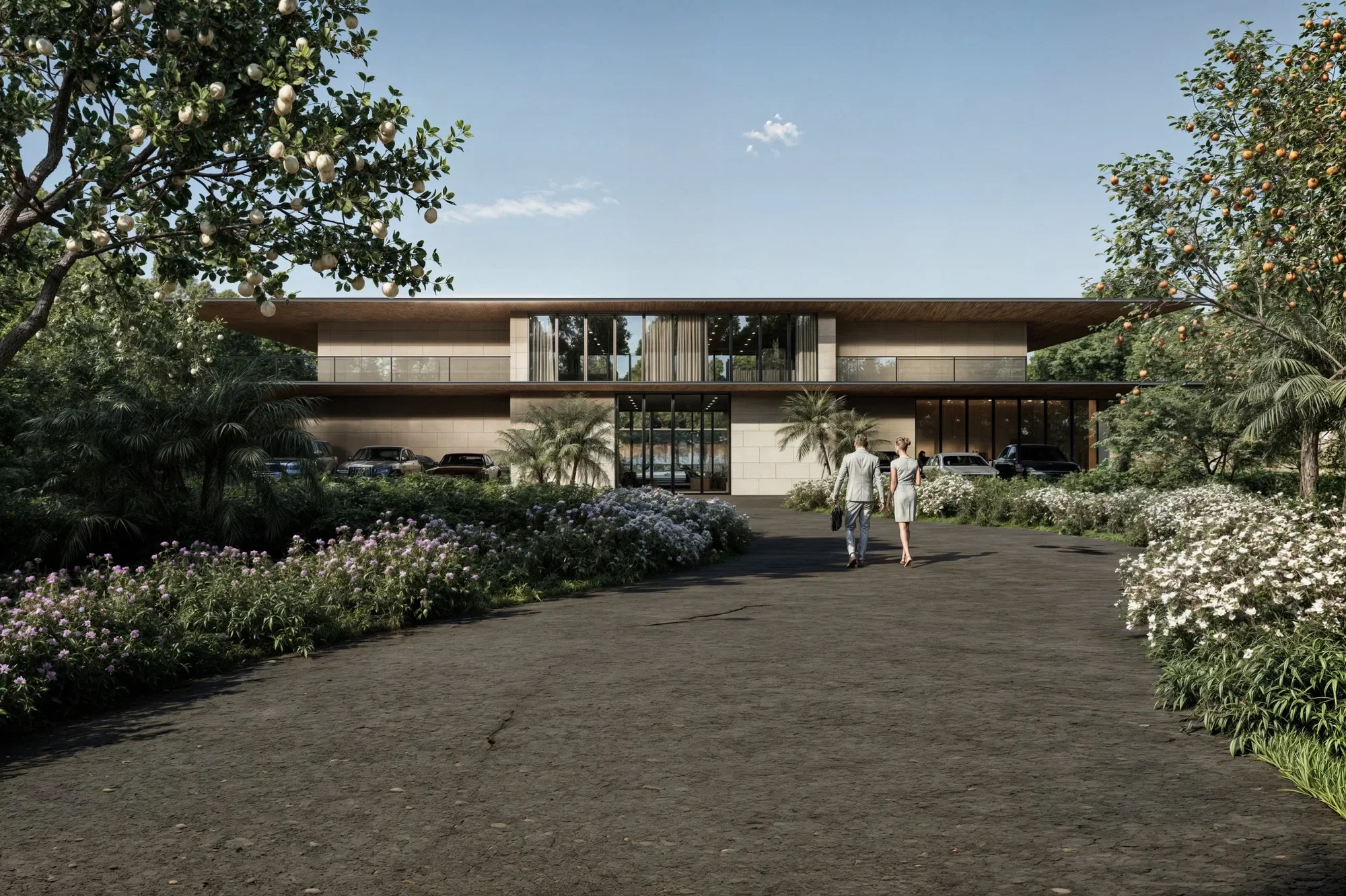 Family compound residential design by Vidastudio architecture