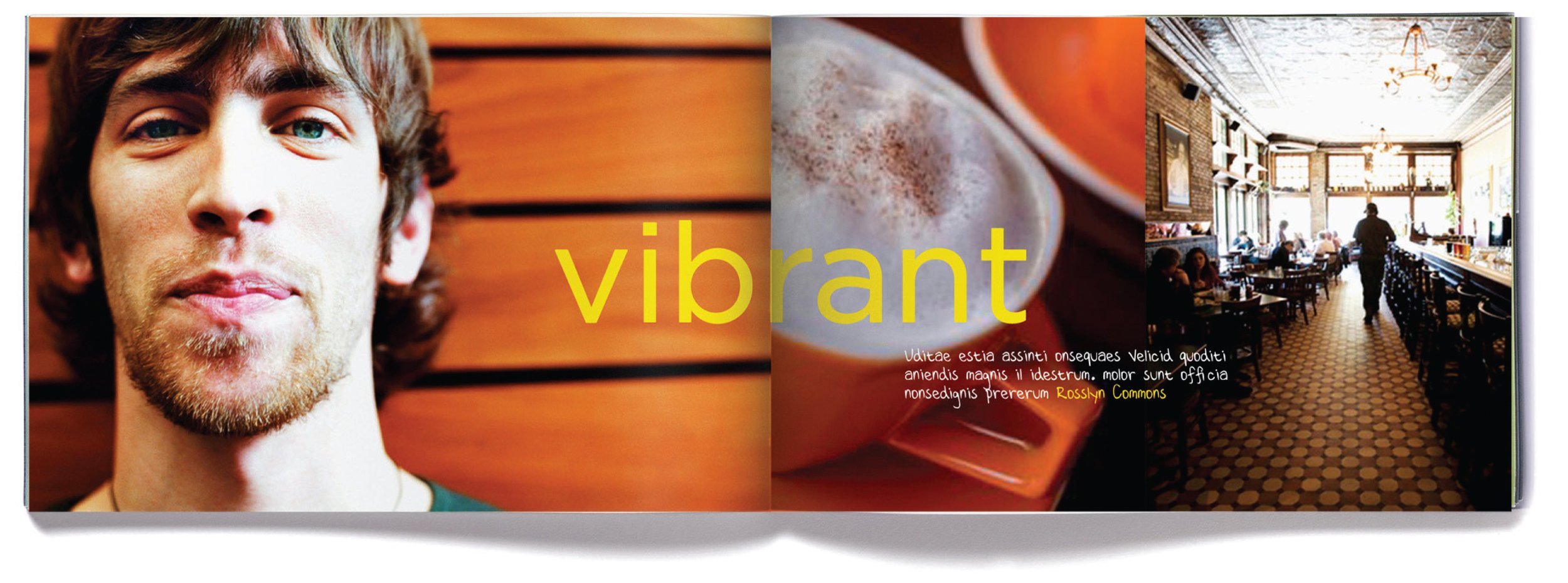 Brochure Design - Interior Spread