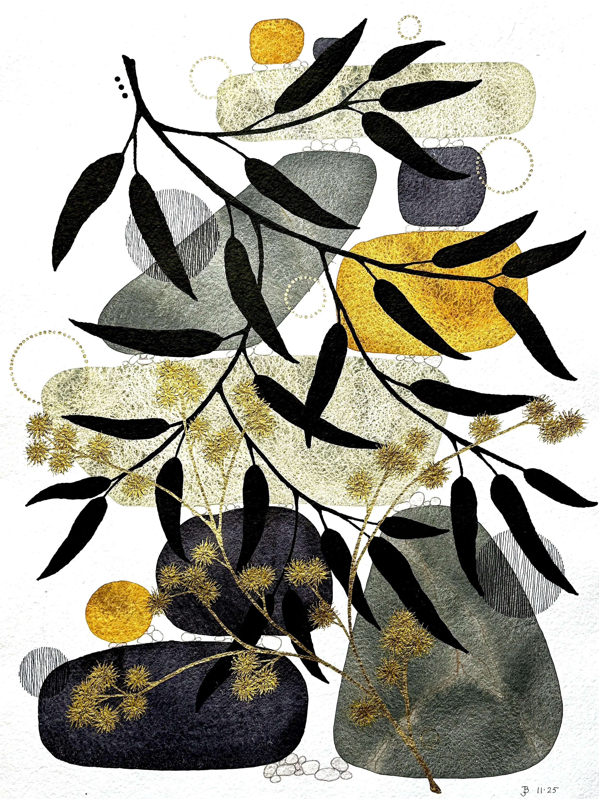 Thankful - 
30"x23" with deckled edges - 
Unframed - 
$975 (Stored in Mexico)