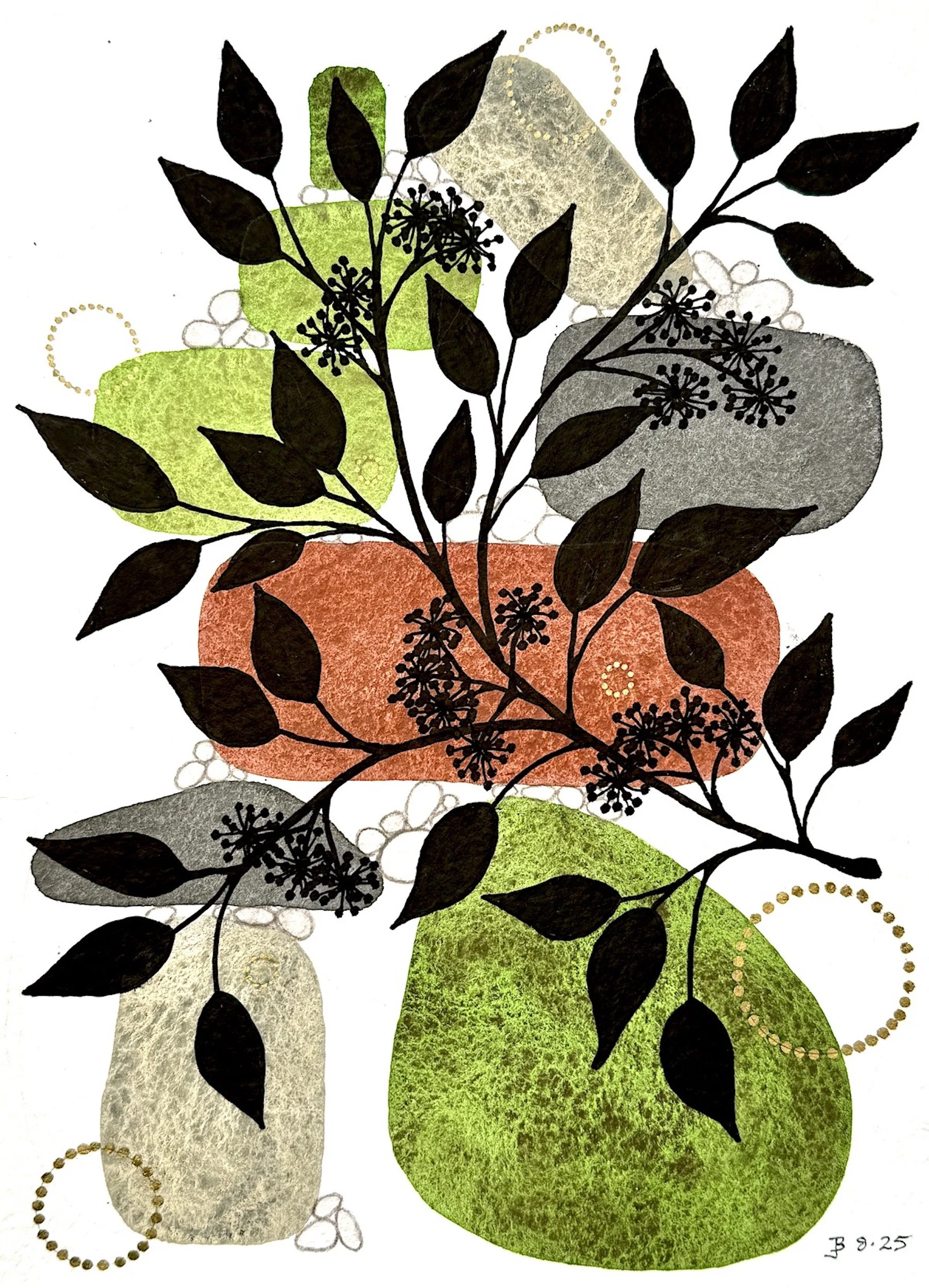 Still in the Moment - 
12"x9" with deckled edges - 
unframed - 
$350