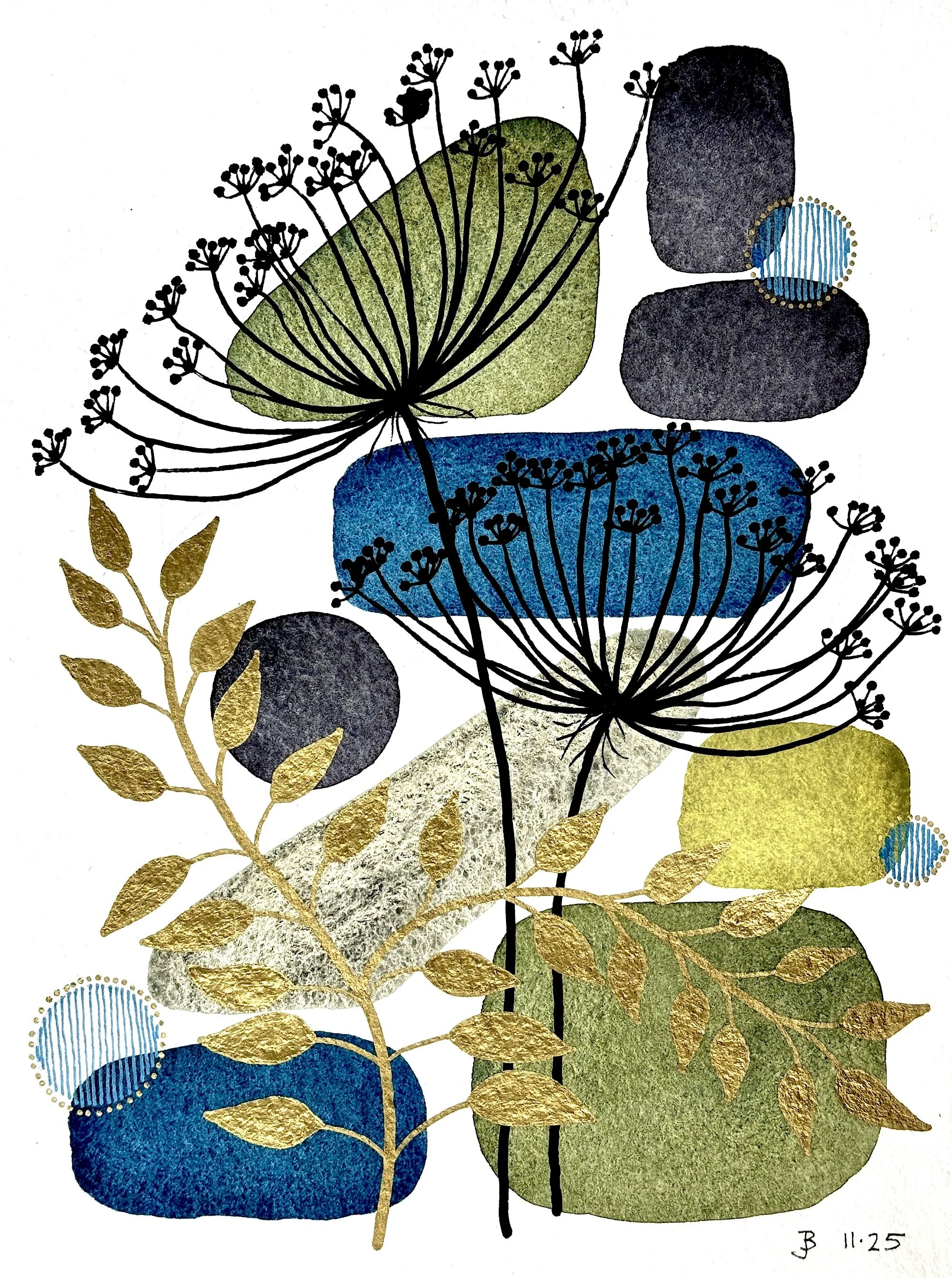 Bountiful II - 
12"x9" with deckled edges - 
Float mounted in a 17"x13" black frame - 
$525 (stored in New York)