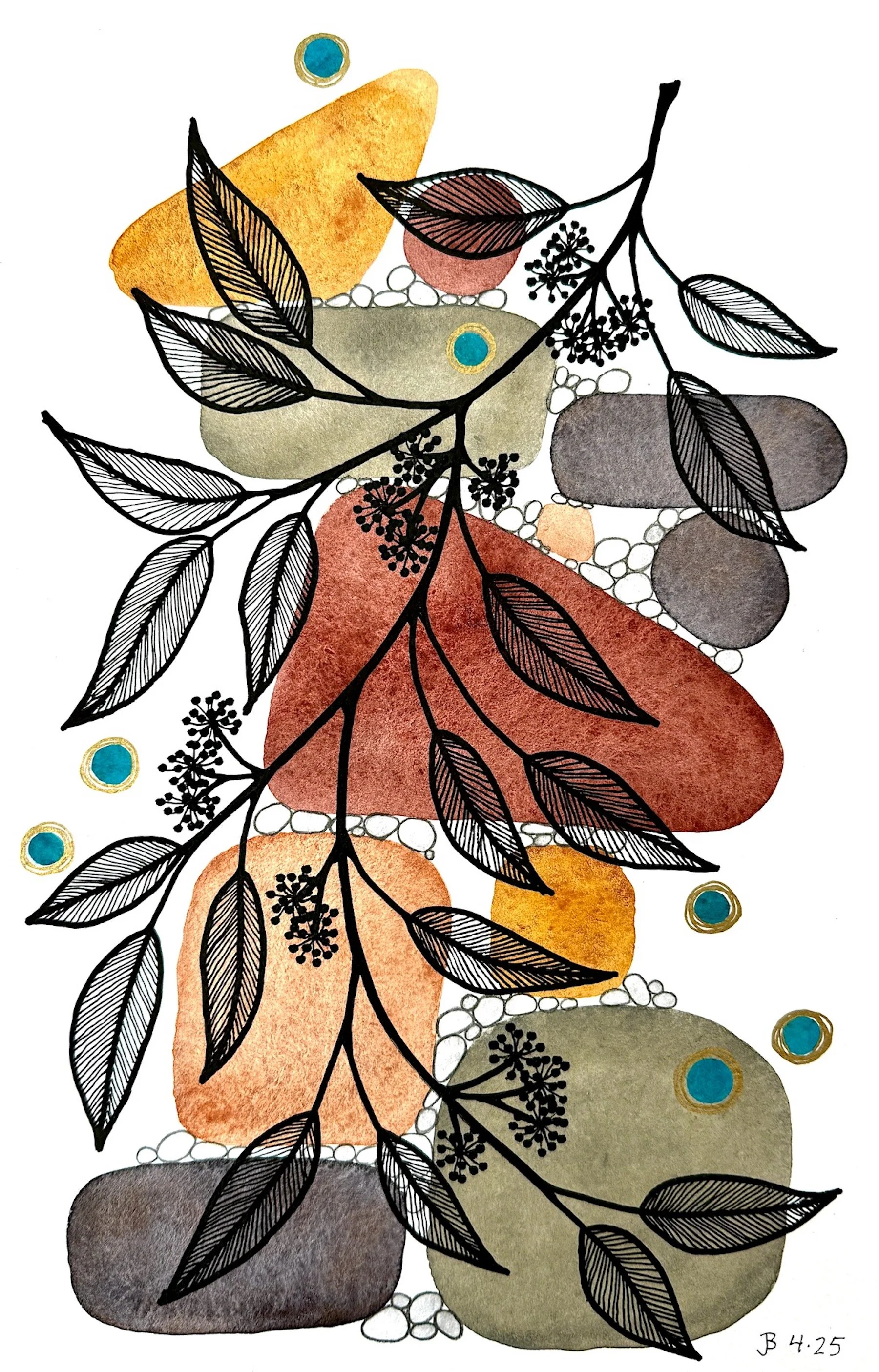 Las Fiestas - 
17"x11" with deckled edges - 
Float mounted in a 22"x16" black frame - 
Currently on hold for an art fair