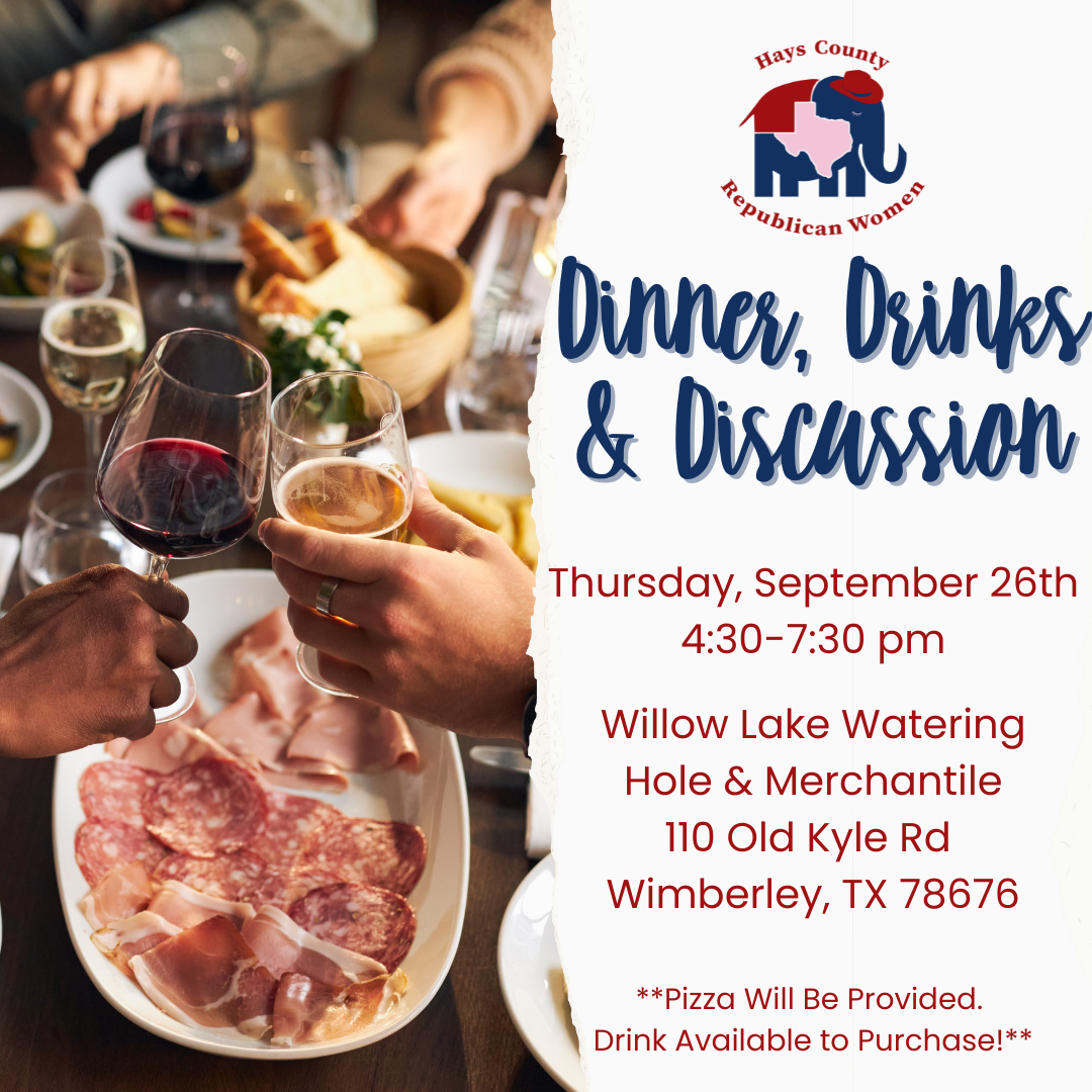Drinks, Dinner and Discussion