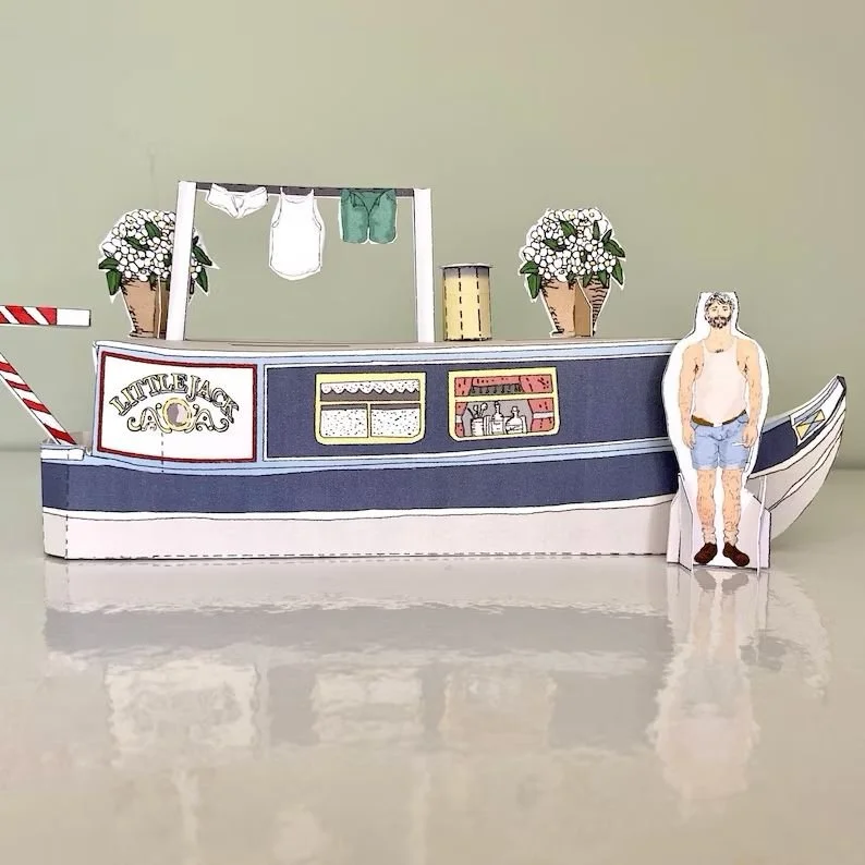 Canal Boat, Mr Craven Racounteur.jpg