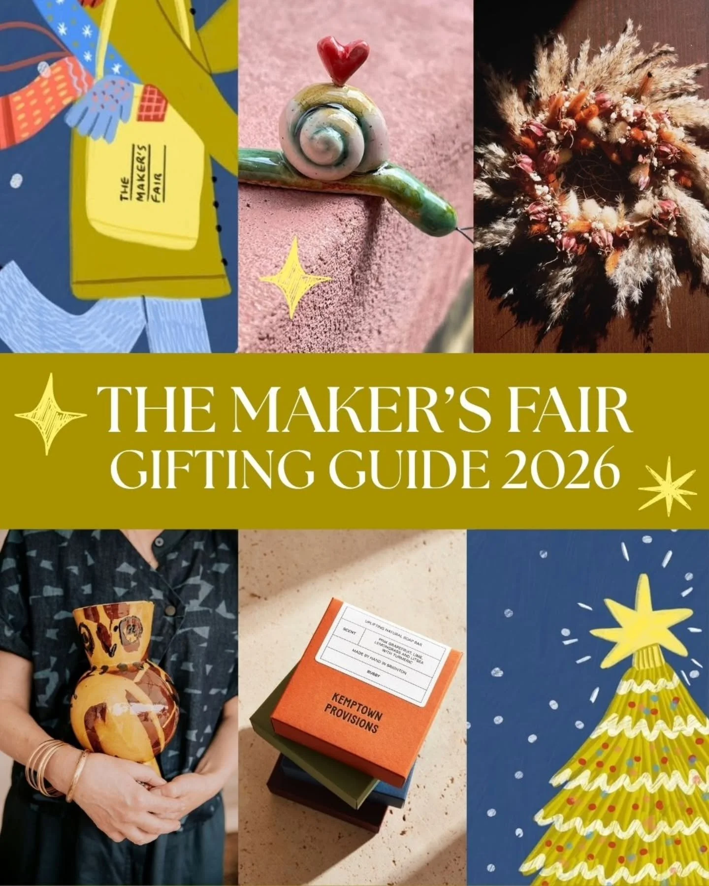 COMING SOON 💫 Gifting Guide 2026

After seven years of curating The Maker&rsquo;s Fair, Lauren has got to know a thing or two about finding really lovely, thoughtful gifts, and more importantly, the makers behind them.

She absolutely loves curating