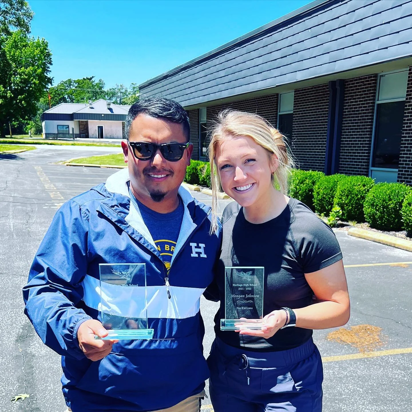 1st year in this new role as a student success coordinator and I can&rsquo;t wait for year 2. To receive a &ldquo;celebrate success&rdquo; award becomes more special when I get to celebrate amazing educators/advocates like @meaganjohnson16 #WEFAMILY