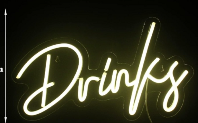 Drinks Neon Sign
