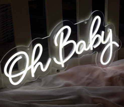 Oh Baby Neon Sign