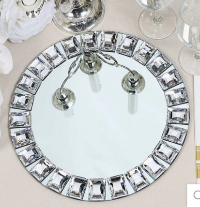 Plate Charger – Mirrored