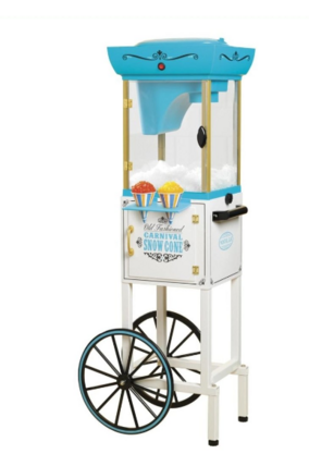 Snow Cone Machine with Cart