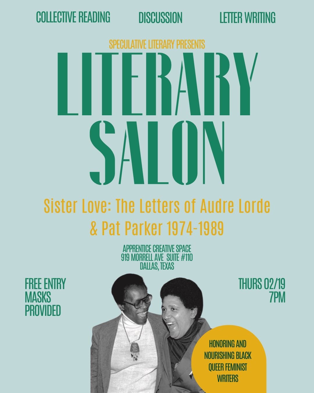Sister Love: A Literary Salon