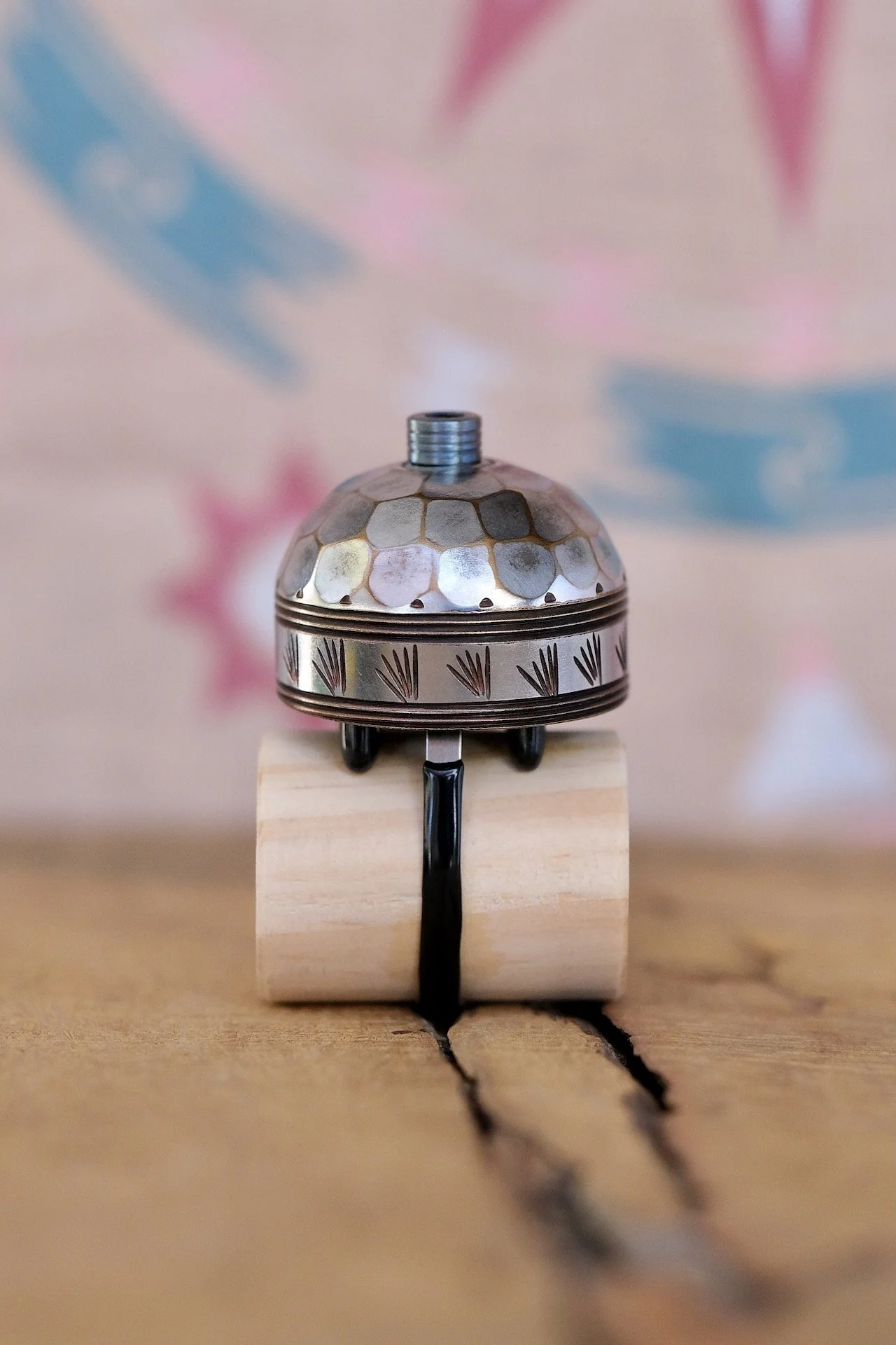 Custom Brass Bell "Mini H" — Tomii Cycles