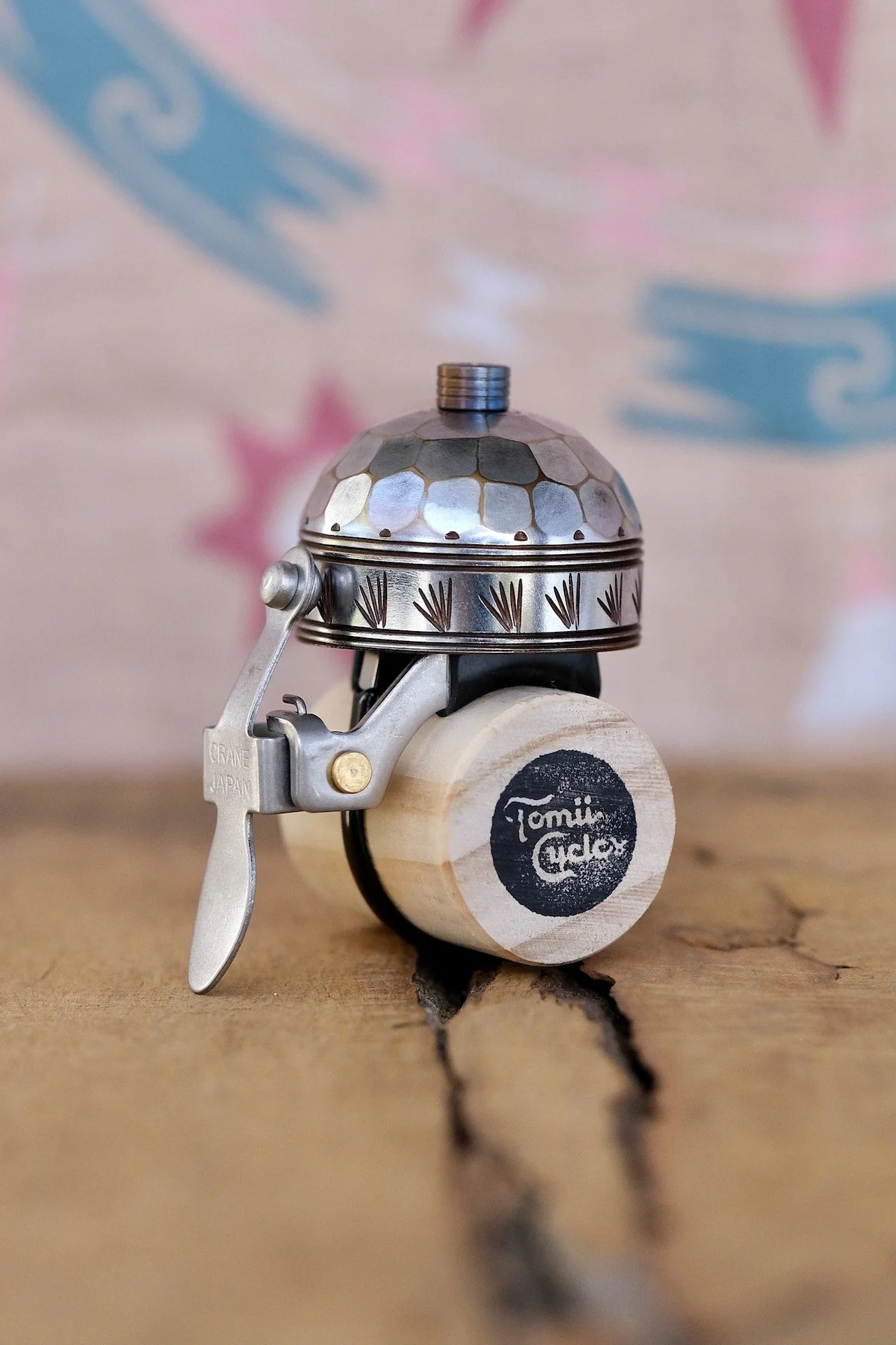 Custom Brass Bell "Mini H" — Tomii Cycles