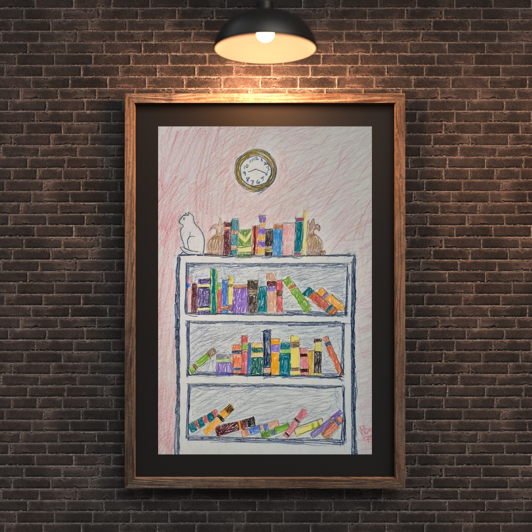 Brown Brick Textured Wall Frame Mockup Instagram Post.png