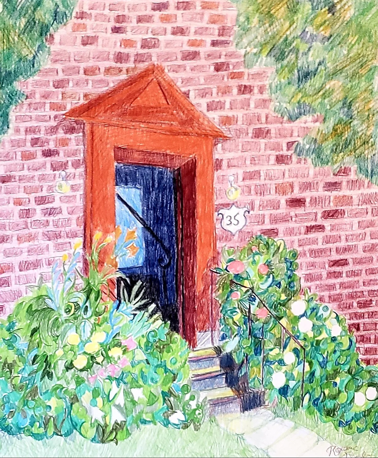 The Curious Red Door