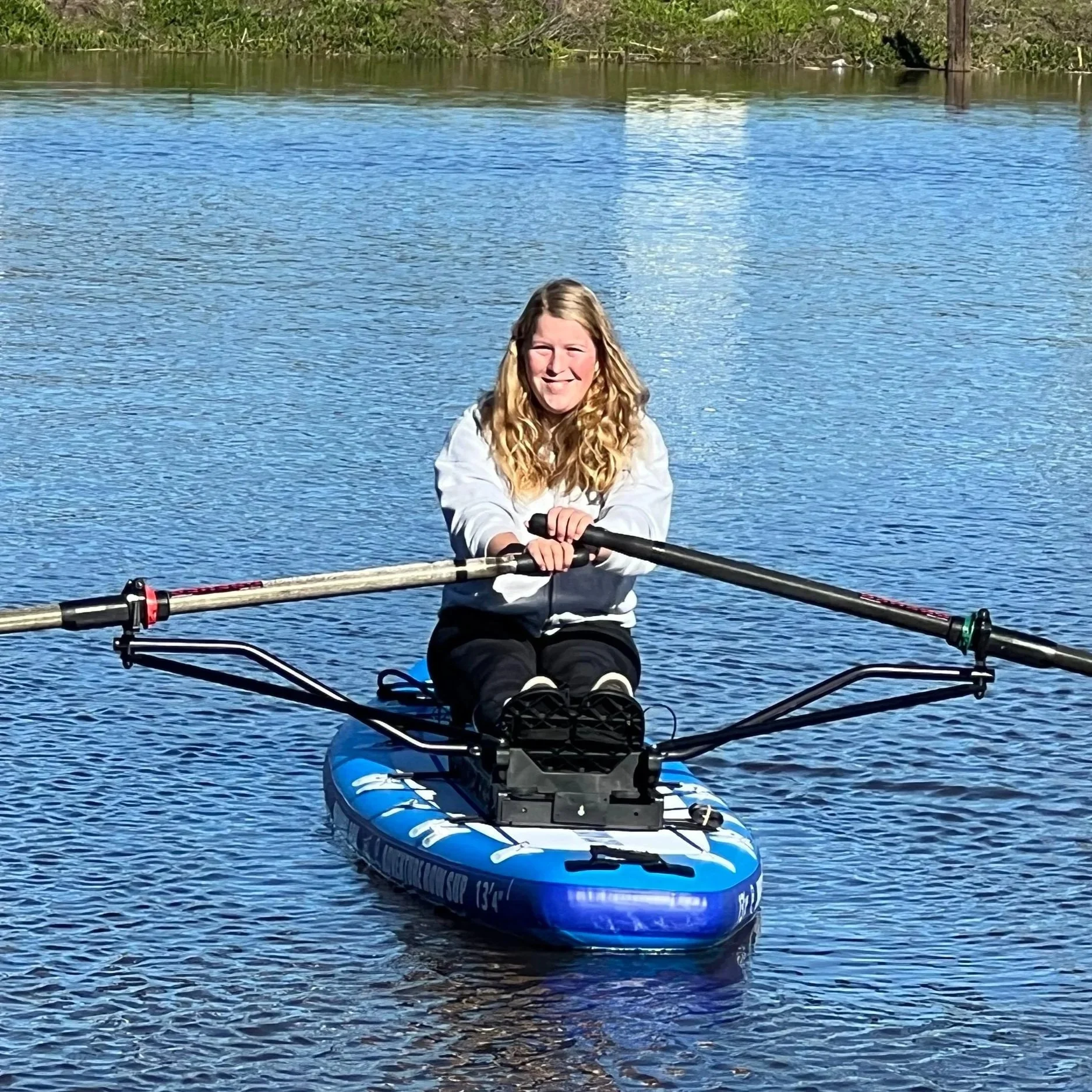 The Oar Board rower is easy for anyone! $30/hr.