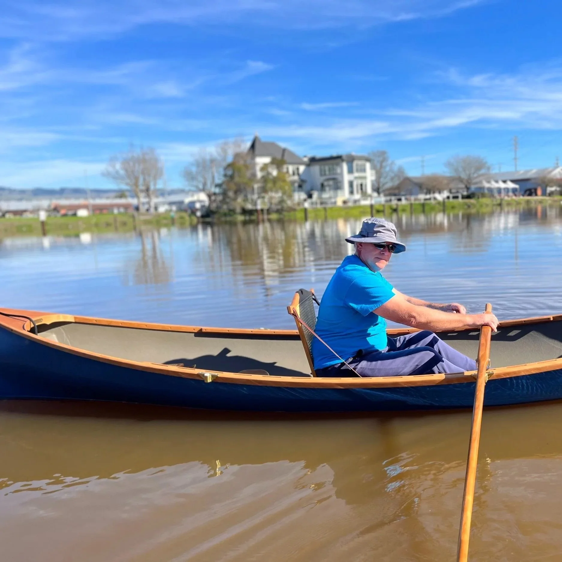 Adirondack Guide Boat with classic lines and comfy cane seat: $30/hr.