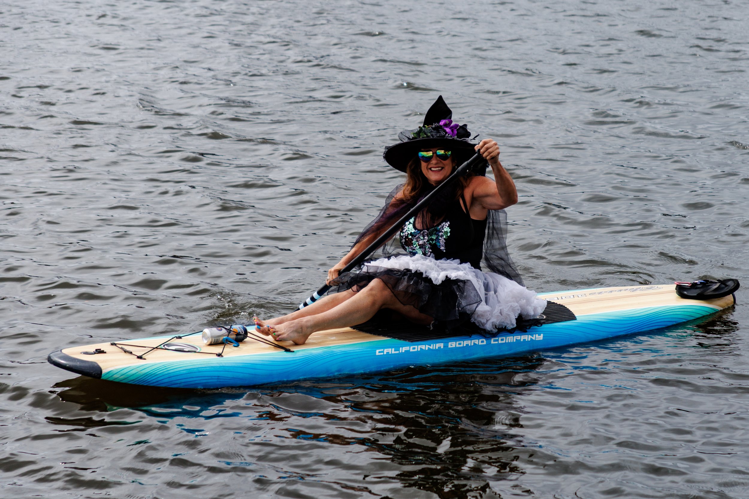 We know witches get around on paddleboards. At least in Petaluma!