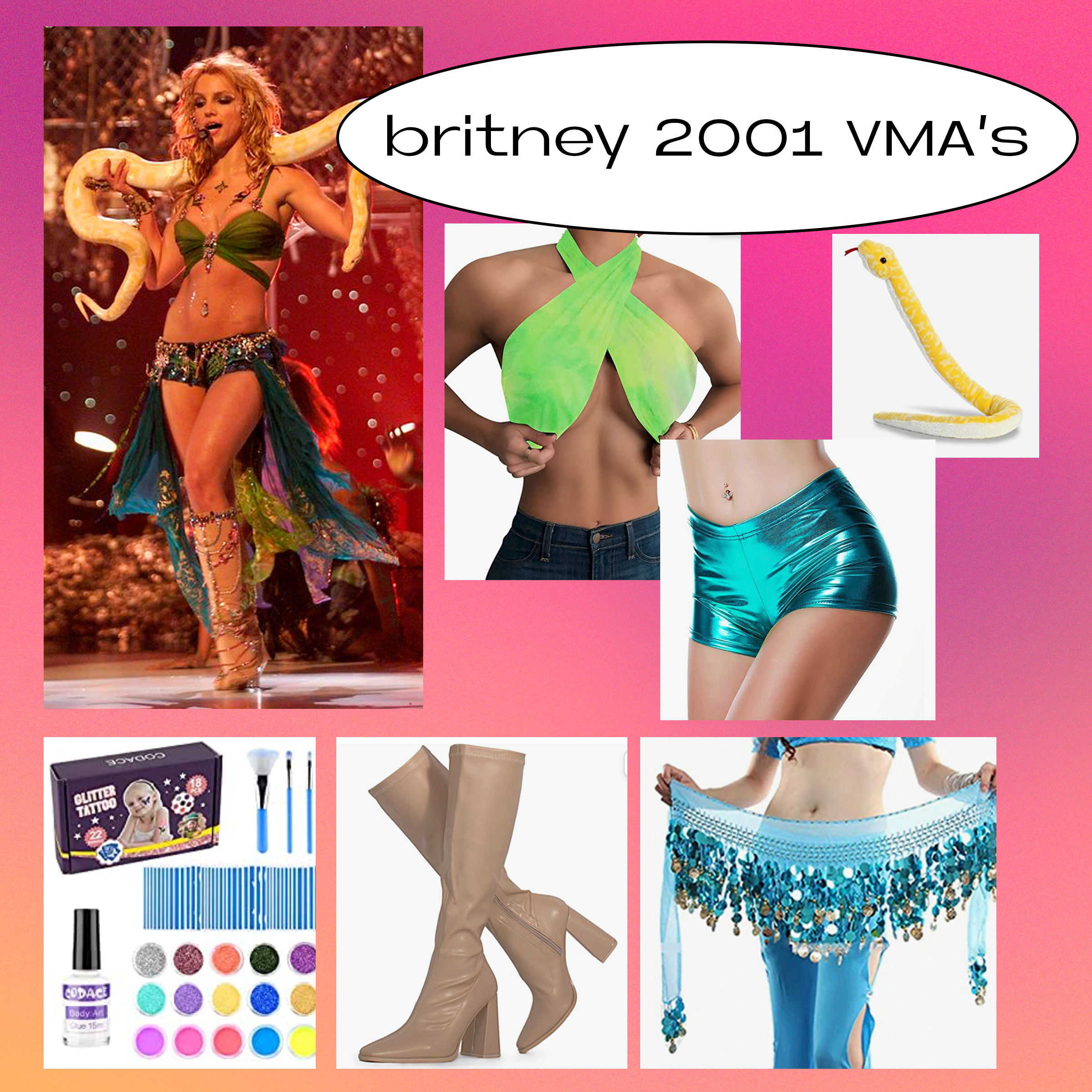 Britney Spears - "I'm A Slave 4 U" at the VMA's (2001)