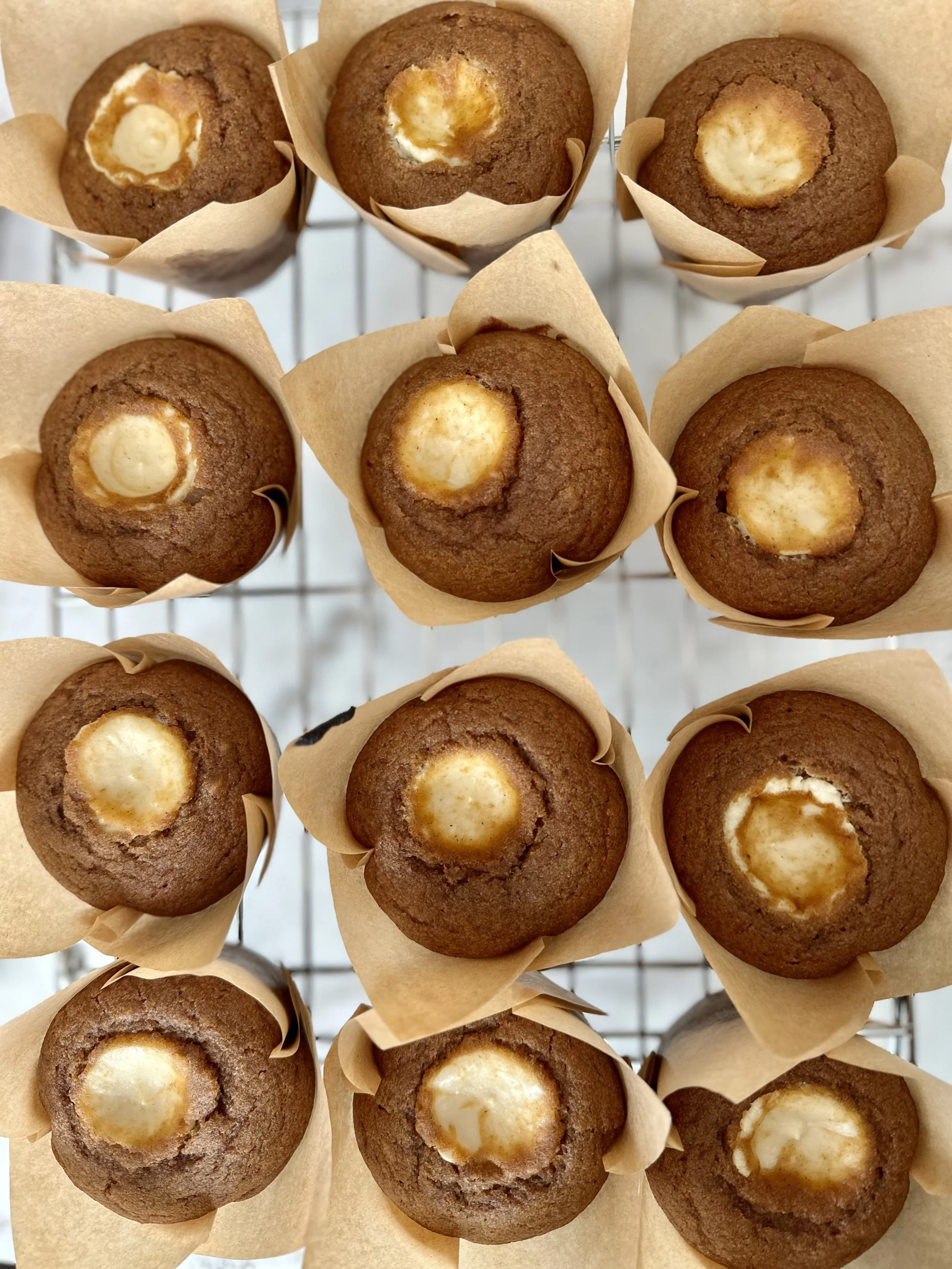 GF Pumpkin Cream Cheese Muffins (12 ct)