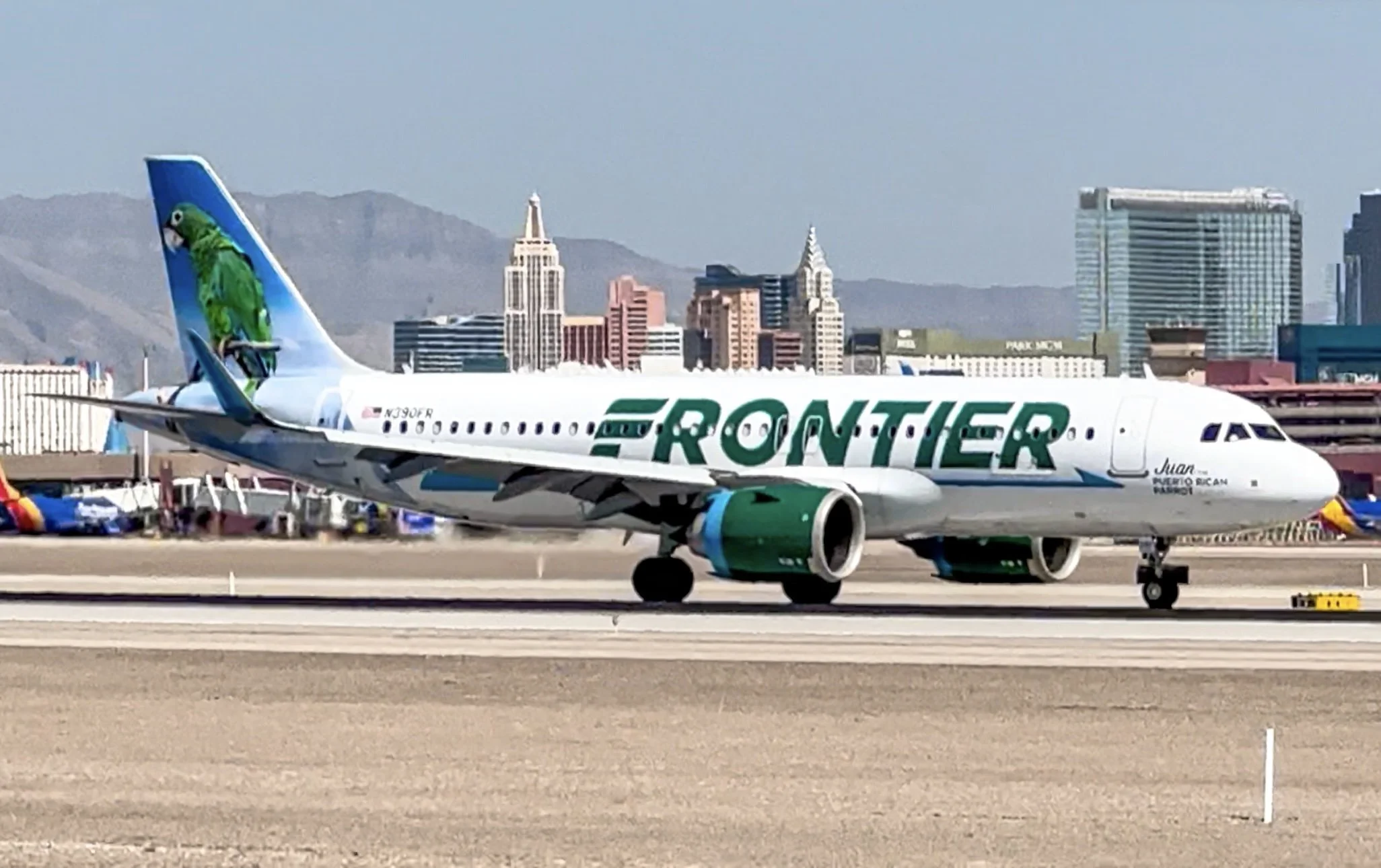 Frontier Airlines to Launch New York JFK-Las Vegas, Continues 