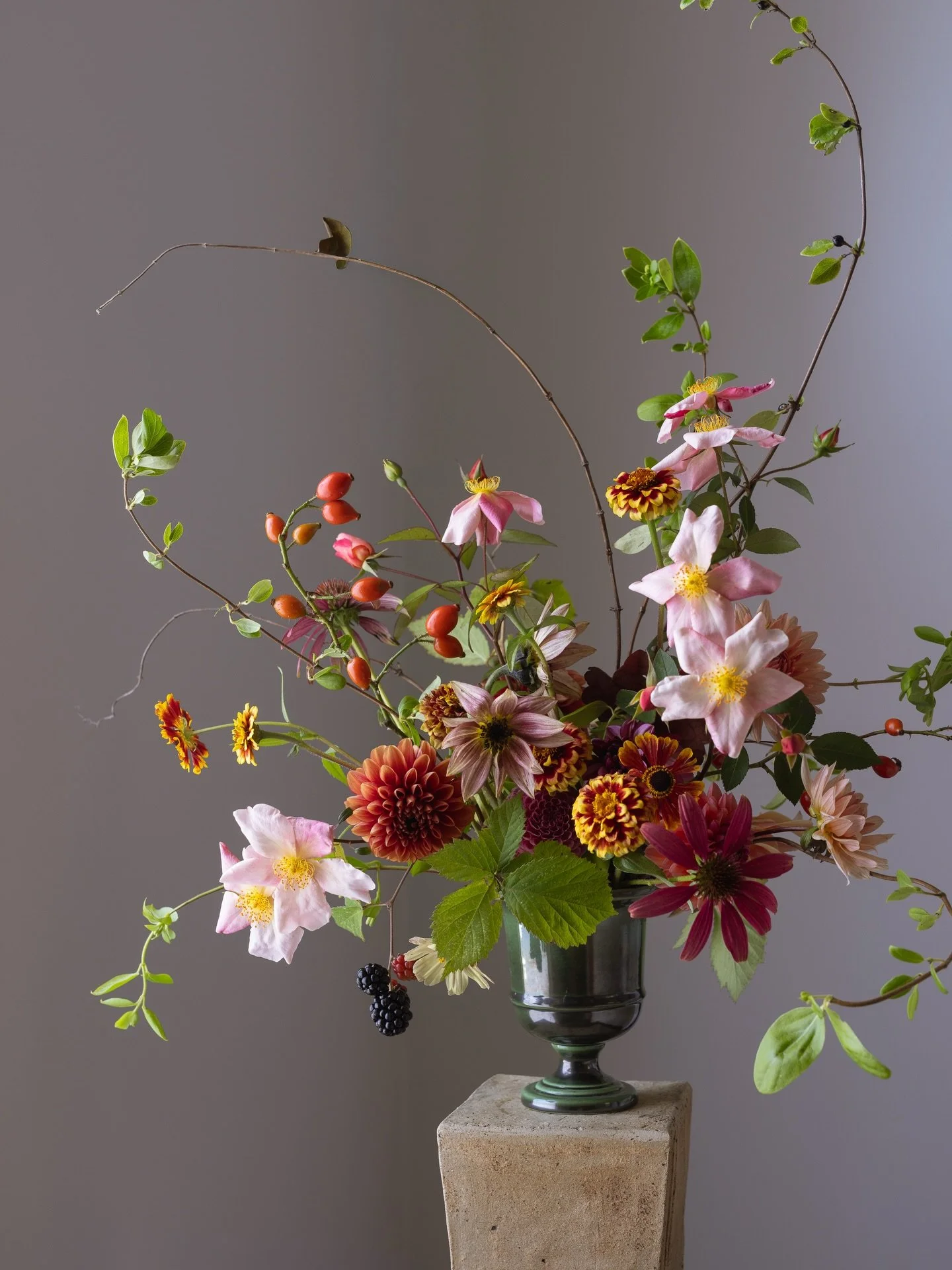 On the topic of vases, Mrs. Spry had this to say:
&ldquo;I rarely, if ever, set out to buy a vase; that is to say, an ordinarily recognized flower-vase, certainly never for my own use. But the antique-shops, the sale-rooms, and the junk-shops are con