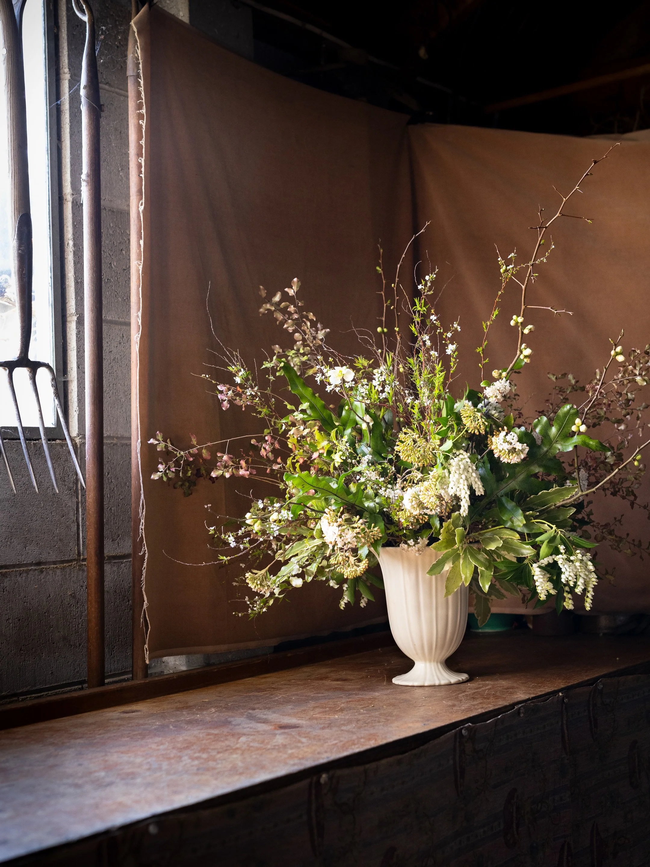 Early September here in New Zealand is the cusp of winter and spring. A few trees are beginning to show tiny delicate leaves dotted along their stems. Flowers of the cutting garden varieties are really barely starting here in the south. Garden shrubs