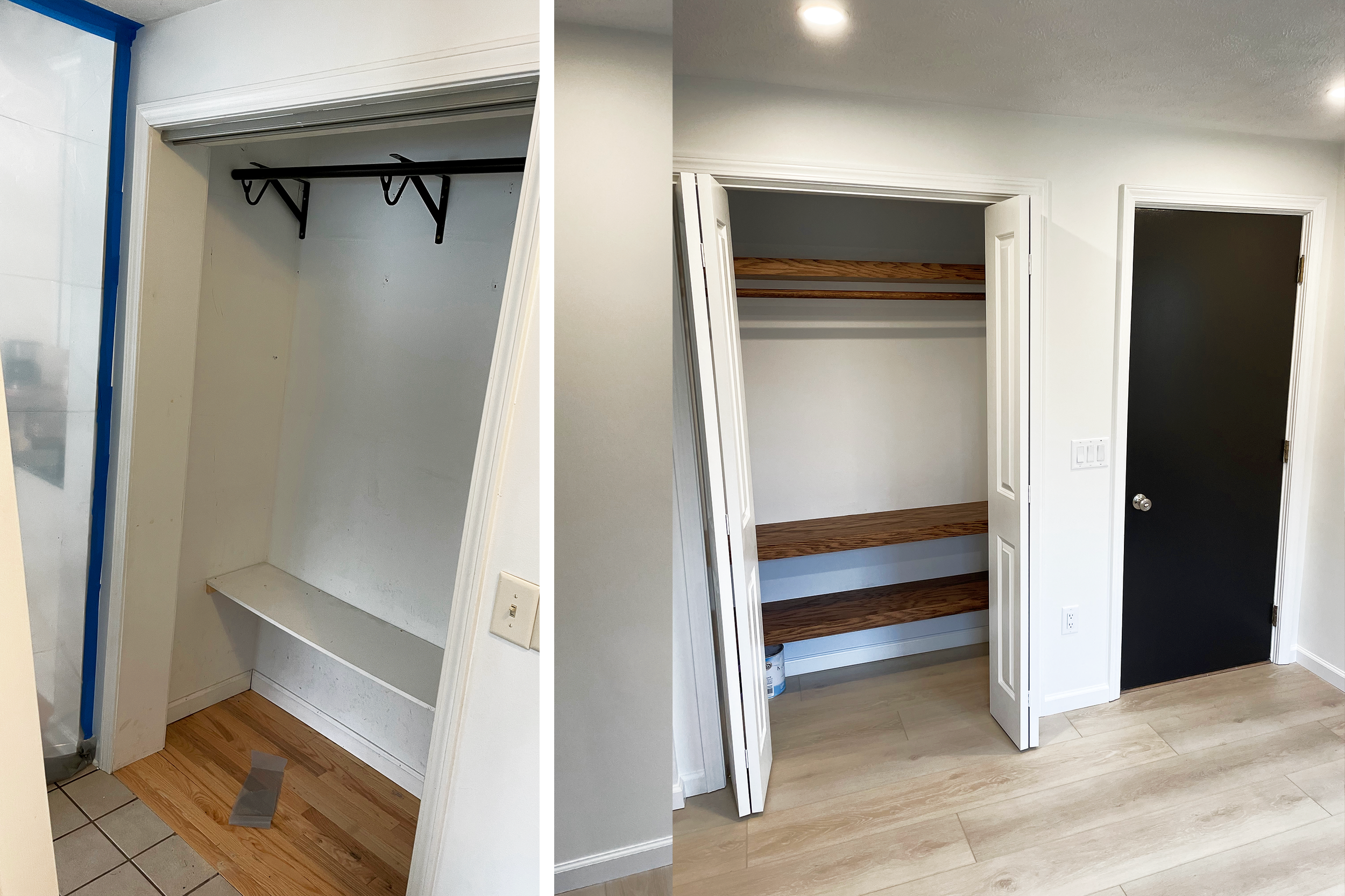 Before (Left), After (Right)