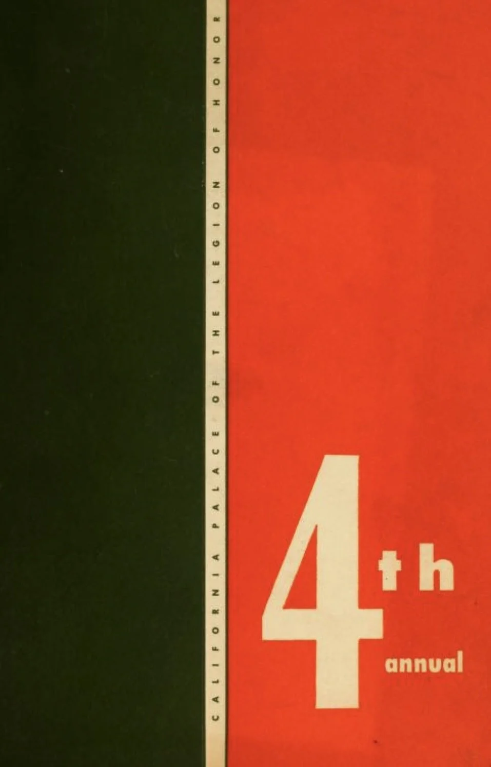 4th Annual Exhibition of Contemporary Painting at the California Palace of the Legion of Honor