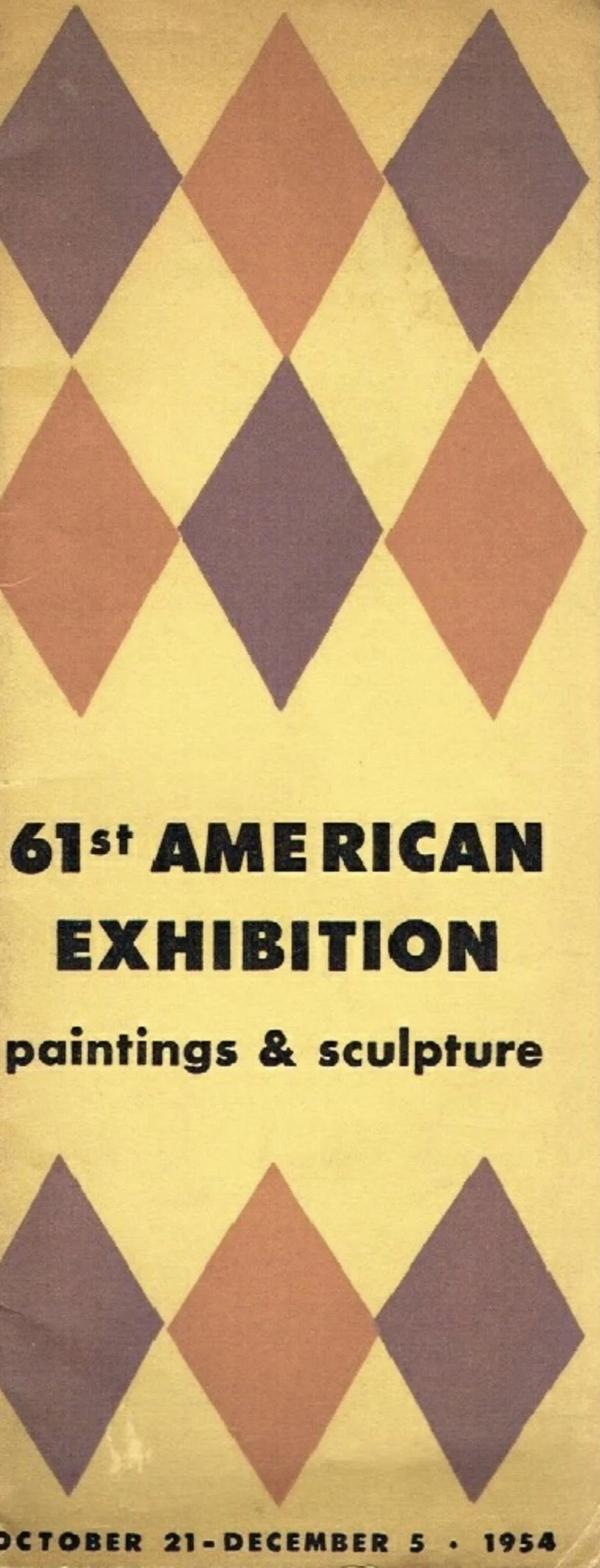 Art Institute of Chicago 61st American Exhibition of Paintings and Sculpture