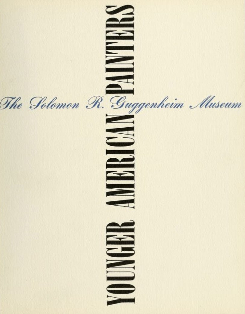 Young American Painters, The Solomon R. Guggenheim Museum