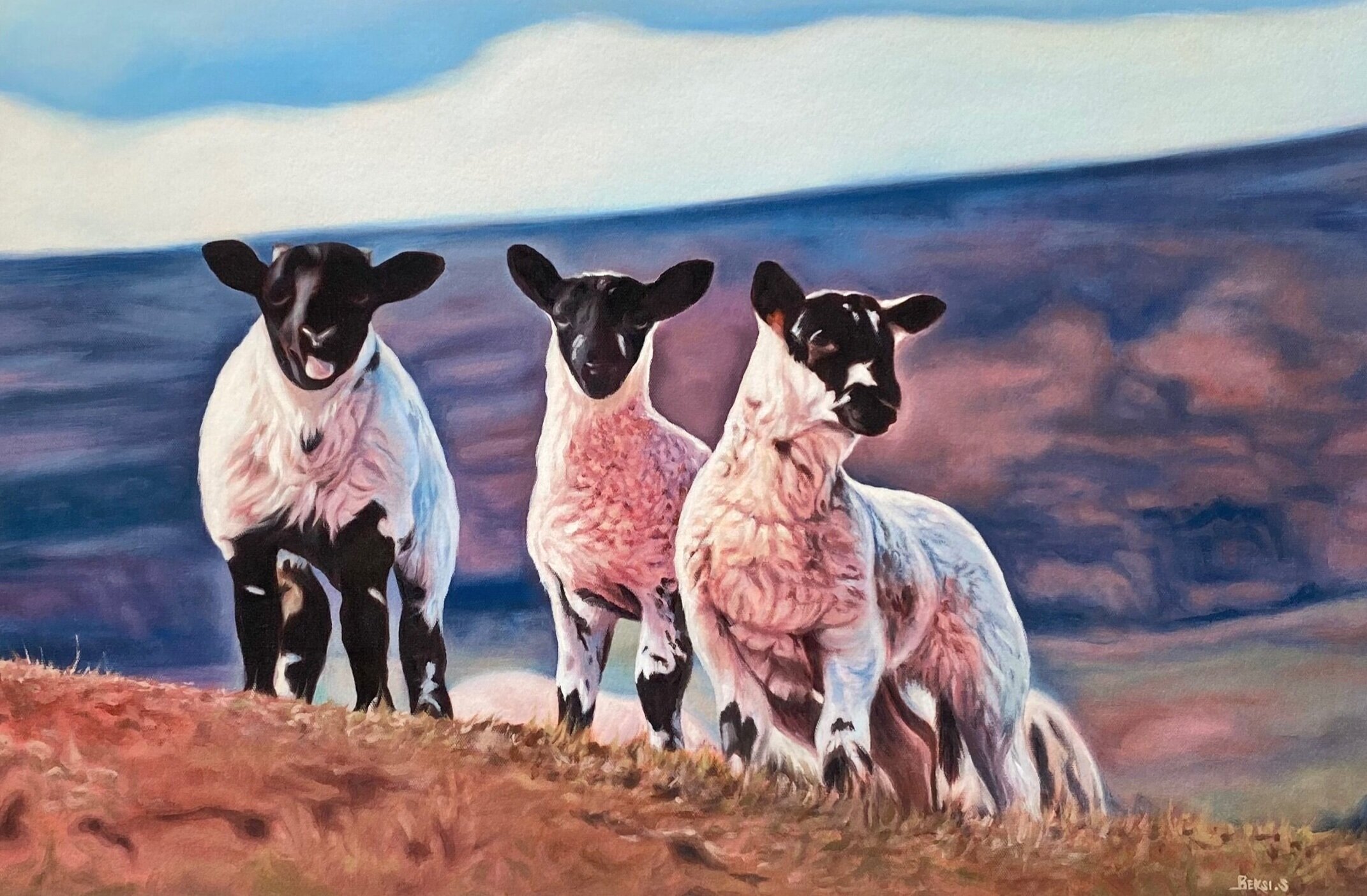 Higher Ground - original oil on canvas
20 x 30"
POA