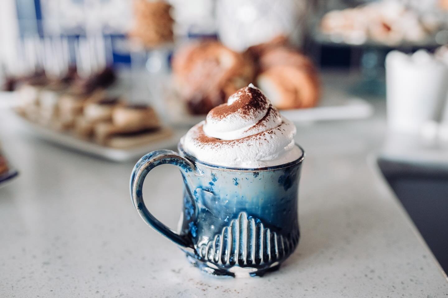 Before you call: the answer is Yes! We have hot chocolate. Morning to night baby, we have hot chocolate, until the ingredients run out!